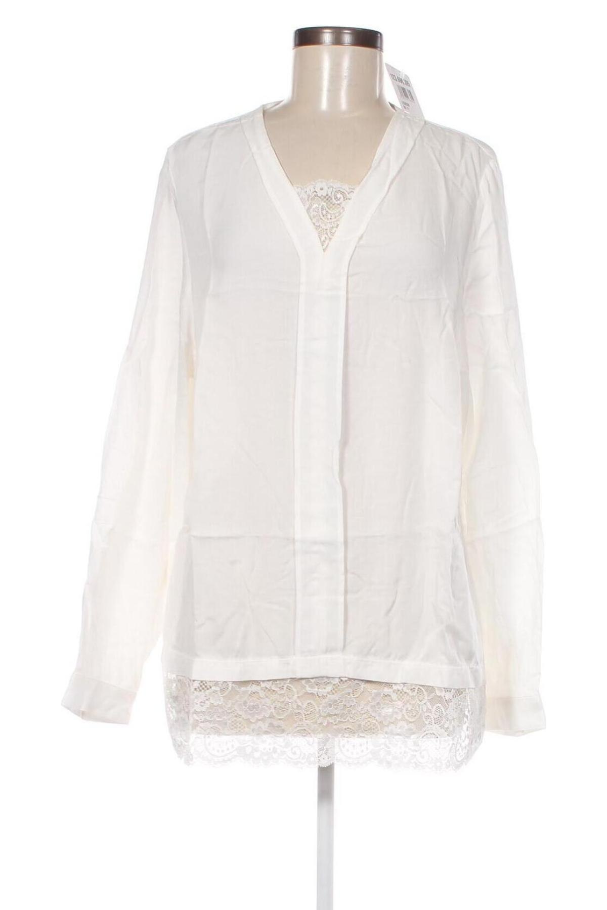 Дамска блуза Ulla Popken, Размер L, Цвят Бял, Цена 72,00 лв.