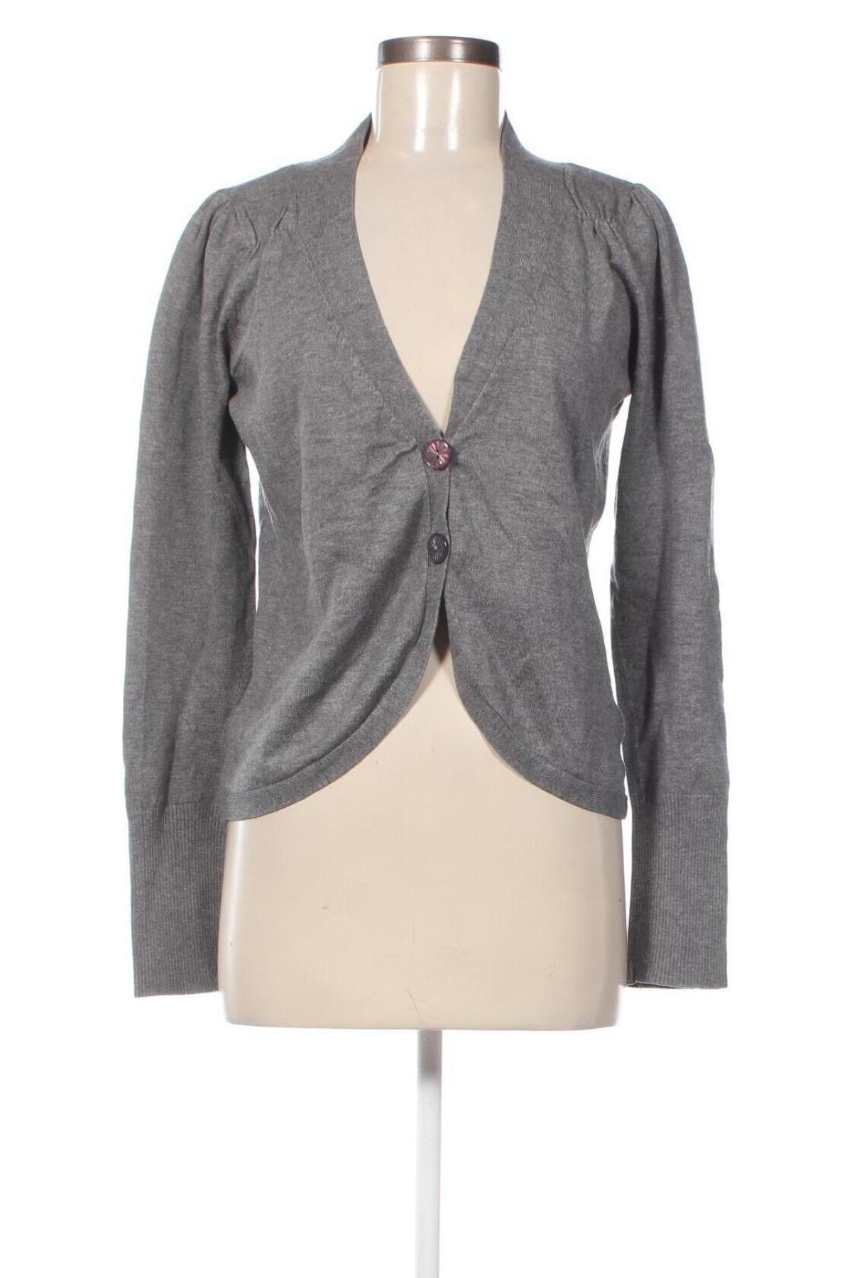 Damen Strickjacke In Wear, Größe L, Farbe Grau, Preis 3,67 €
