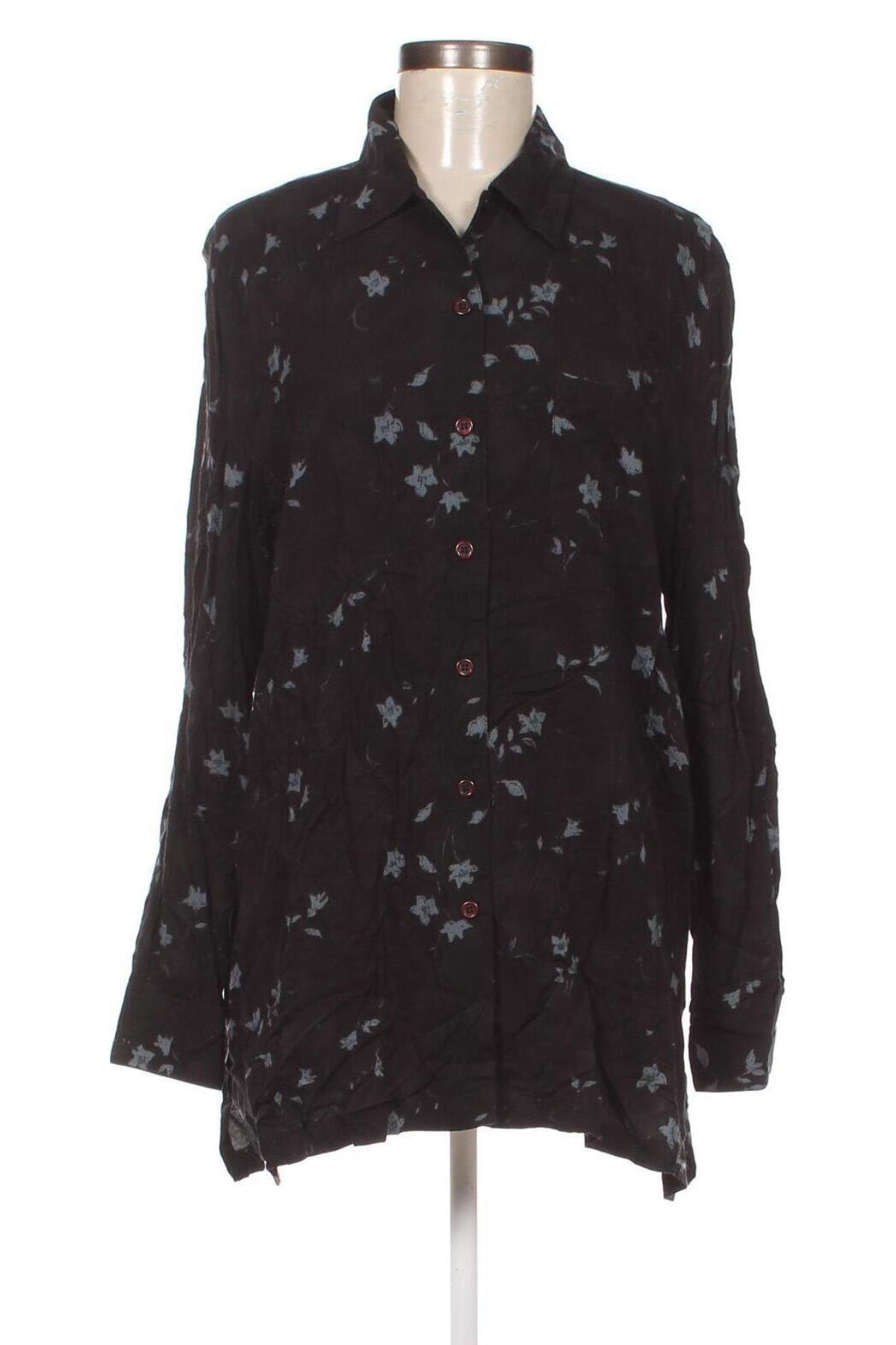 Γυναικείο πουκάμισο, Μέγεθος M, Χρώμα Μαύρο, Τιμή 20,62 €