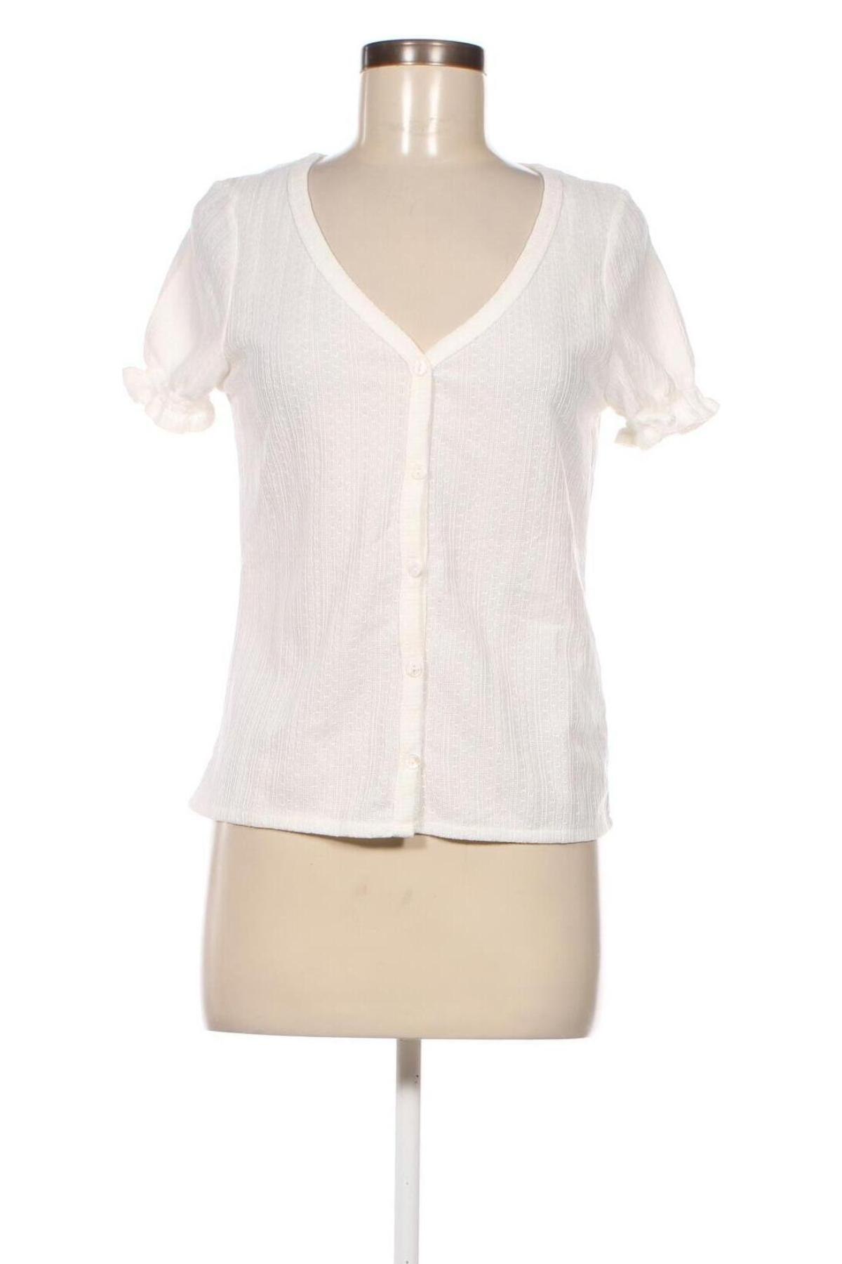 Γυναικείο πουκάμισο Camaieu, Μέγεθος M, Χρώμα Λευκό, Τιμή 4,74 €
