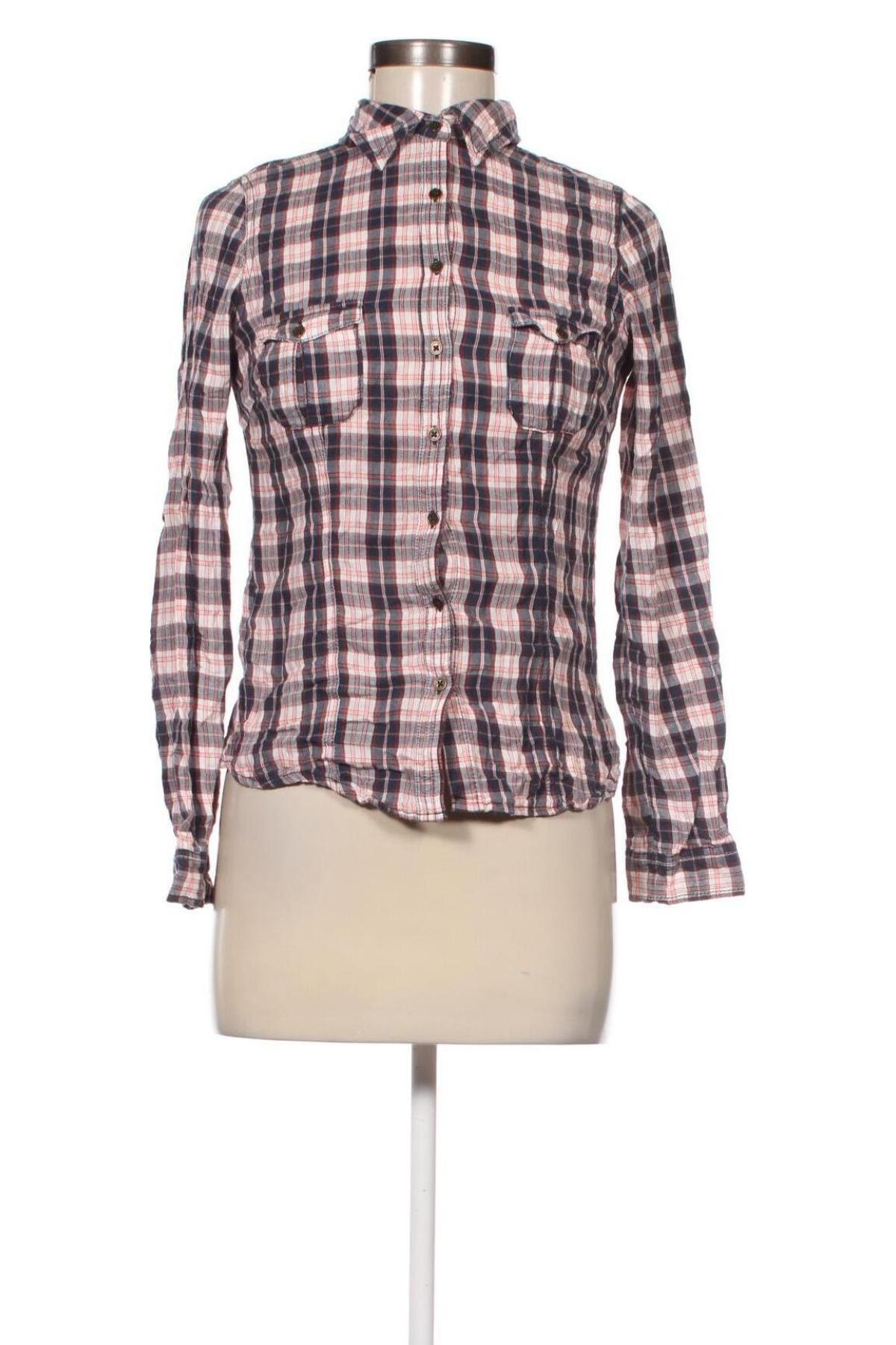 Γυναικείο πουκάμισο K. Woman, Μέγεθος M, Χρώμα Πολύχρωμο, Τιμή 2,01 €