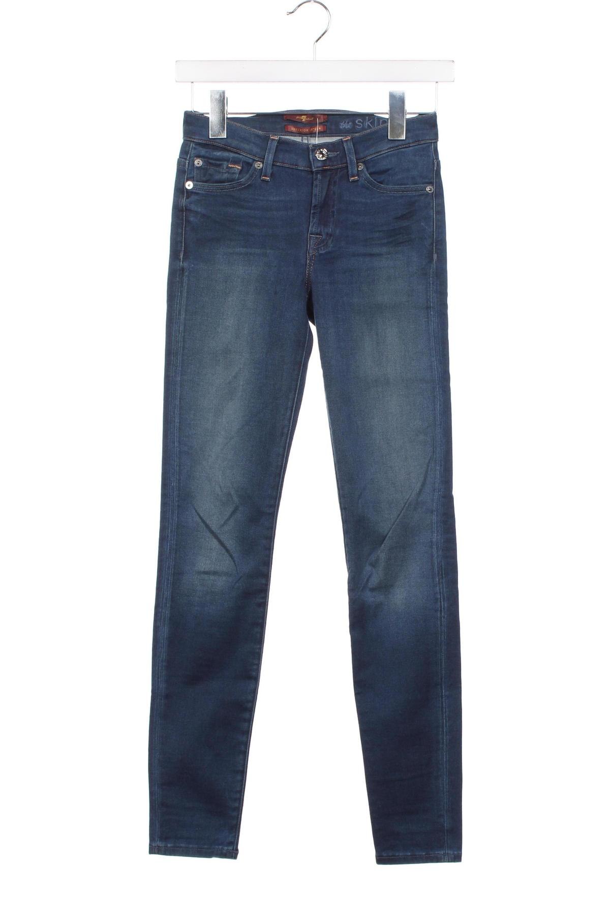 Dámske džínsy  7 For All Mankind, Veľkosť XS, Farba Modrá, Cena  55,57 €
