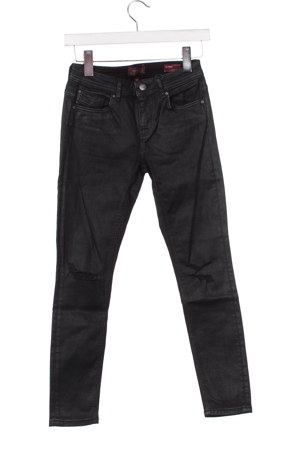 Dámské džíny  ONLY, Velikost S, Barva Černá, Cena  158,00 Kč