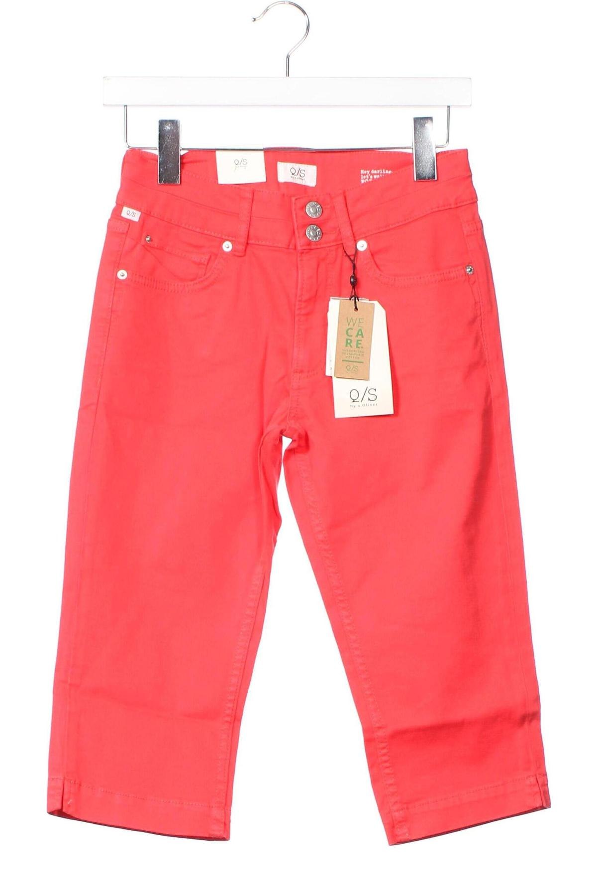 Damen Jeans Q/S by S.Oliver, Größe XS, Farbe Orange, Preis € 8,97