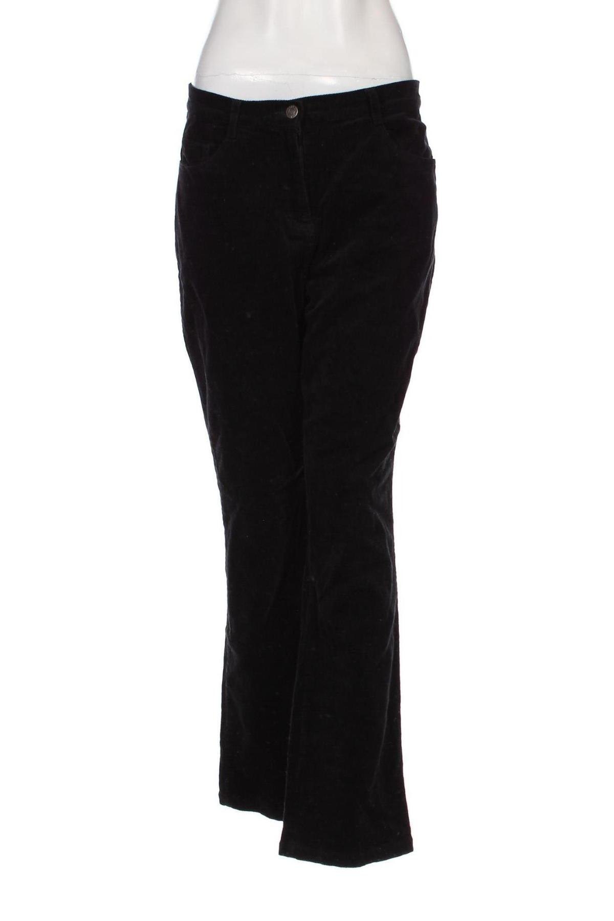 Γυναικείο κοτλέ παντελόνι Nicole, Μέγεθος M, Χρώμα Μαύρο, Τιμή 17,94 €