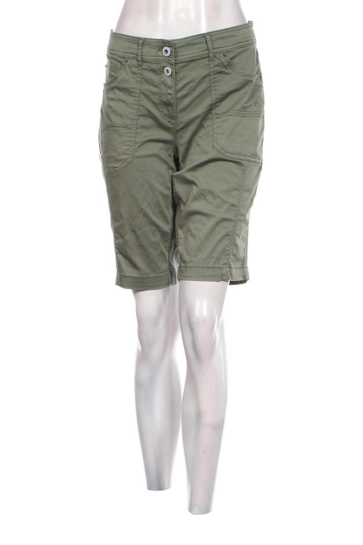 Γυναικείο κοντό παντελόνι Cecil, Μέγεθος M, Χρώμα Πράσινο, Τιμή 37,11 €