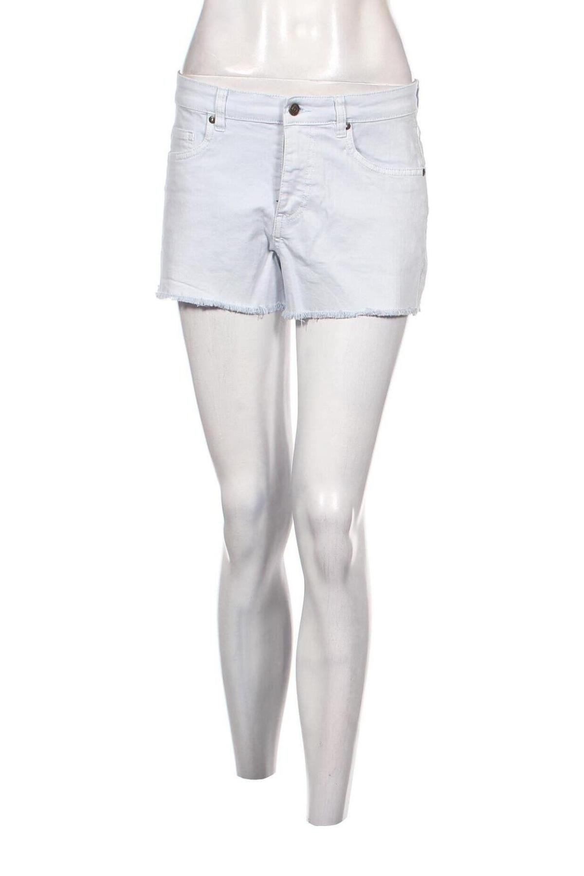 Дамски къс панталон Gocco, Размер M, Цвят Син, Цена 8,64 лв.