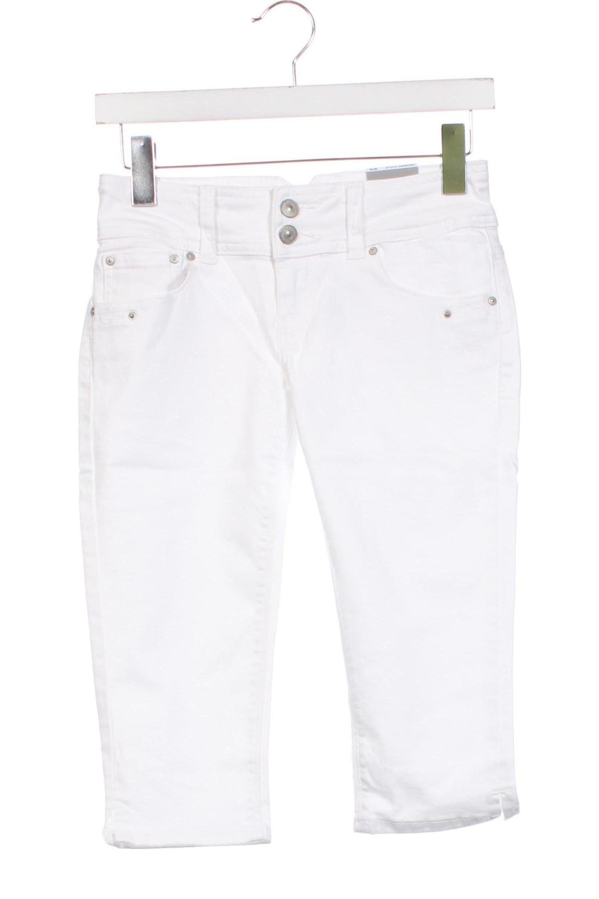 Дамски къс панталон Ltb, Размер XS, Цвят Бял, Цена 18,72 лв.
