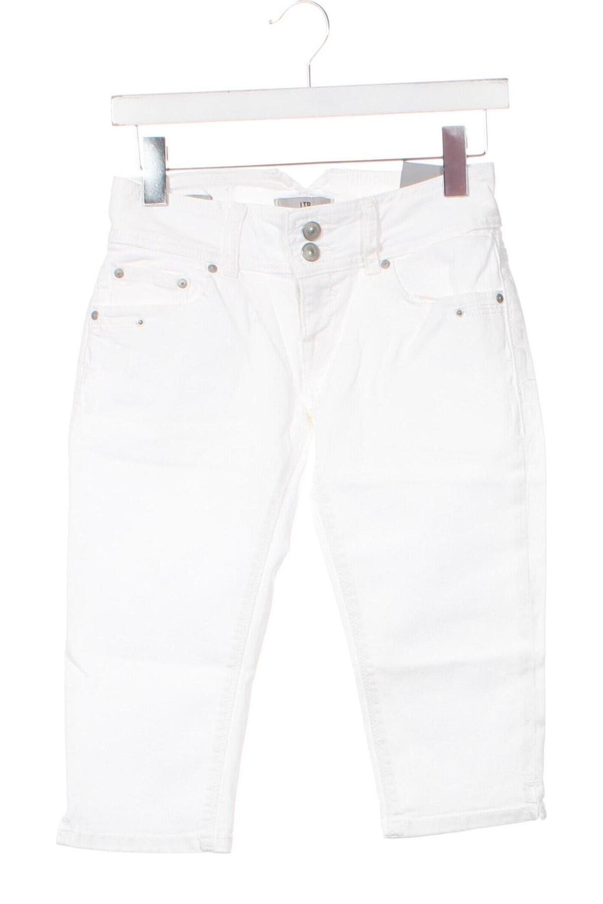 Γυναικείο κοντό παντελόνι Ltb, Μέγεθος XS, Χρώμα Λευκό, Τιμή 10,02 €