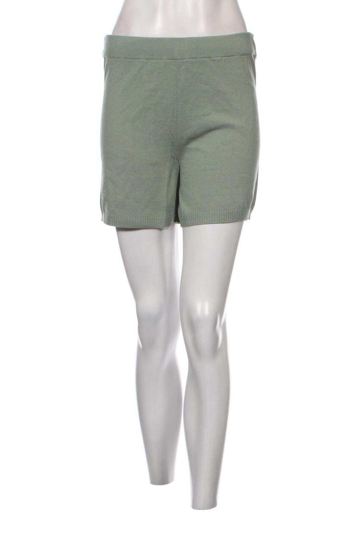 Γυναικείο κοντό παντελόνι Monki, Μέγεθος M, Χρώμα Πράσινο, Τιμή 14,43 €