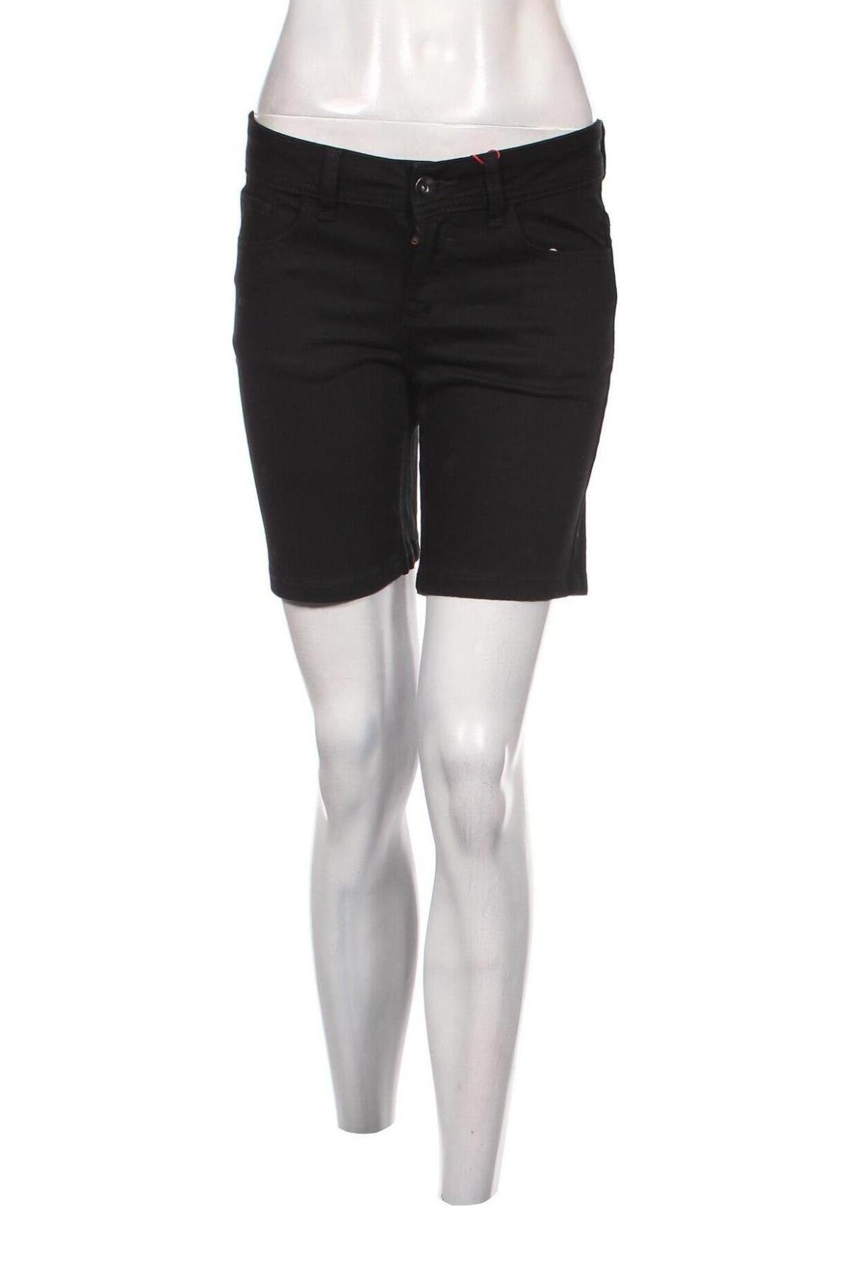 Дамски къс панталон S.Oliver, Размер S, Цвят Черен, Цена 72,00 лв.