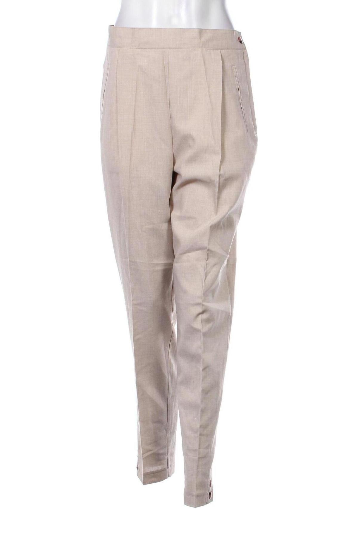 Pantaloni de femei, Mărime M, Culoare Bej, Preț 151,32 Lei