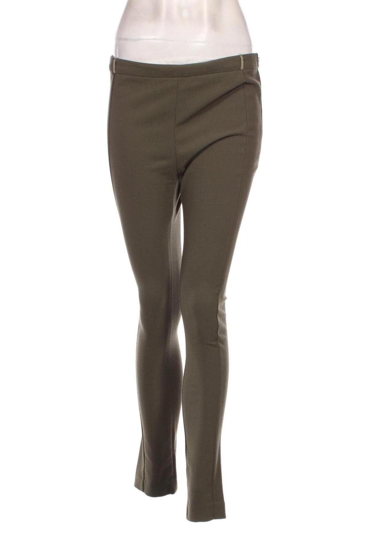 Pantaloni de femei Acne, Mărime S, Culoare Verde, Preț 588,82 Lei