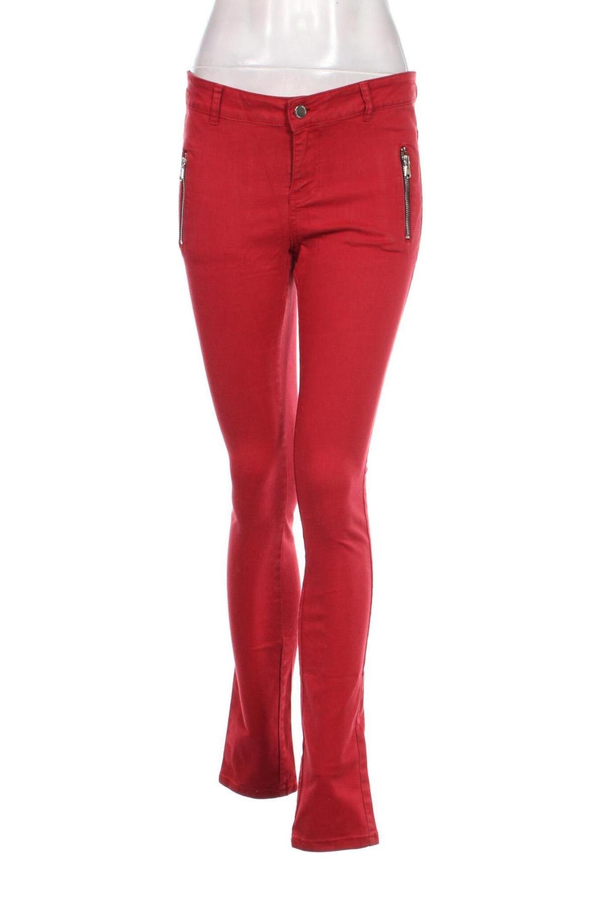 Дамски панталон Claudia Strater, Размер M, Цвят Червен, Цена 6,37 лв.