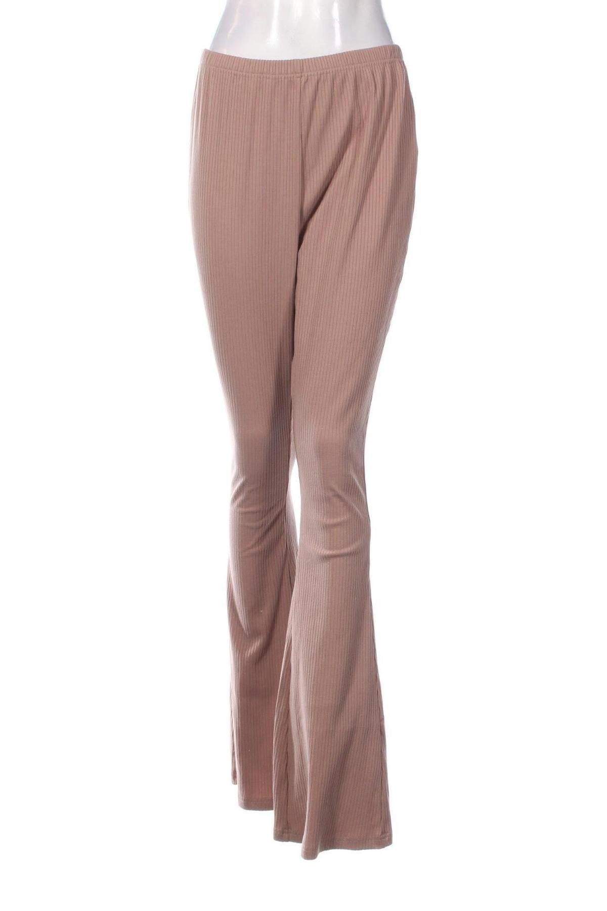 Γυναικείο παντελόνι Glamorous, Μέγεθος M, Χρώμα  Μπέζ, Τιμή 5,38 €