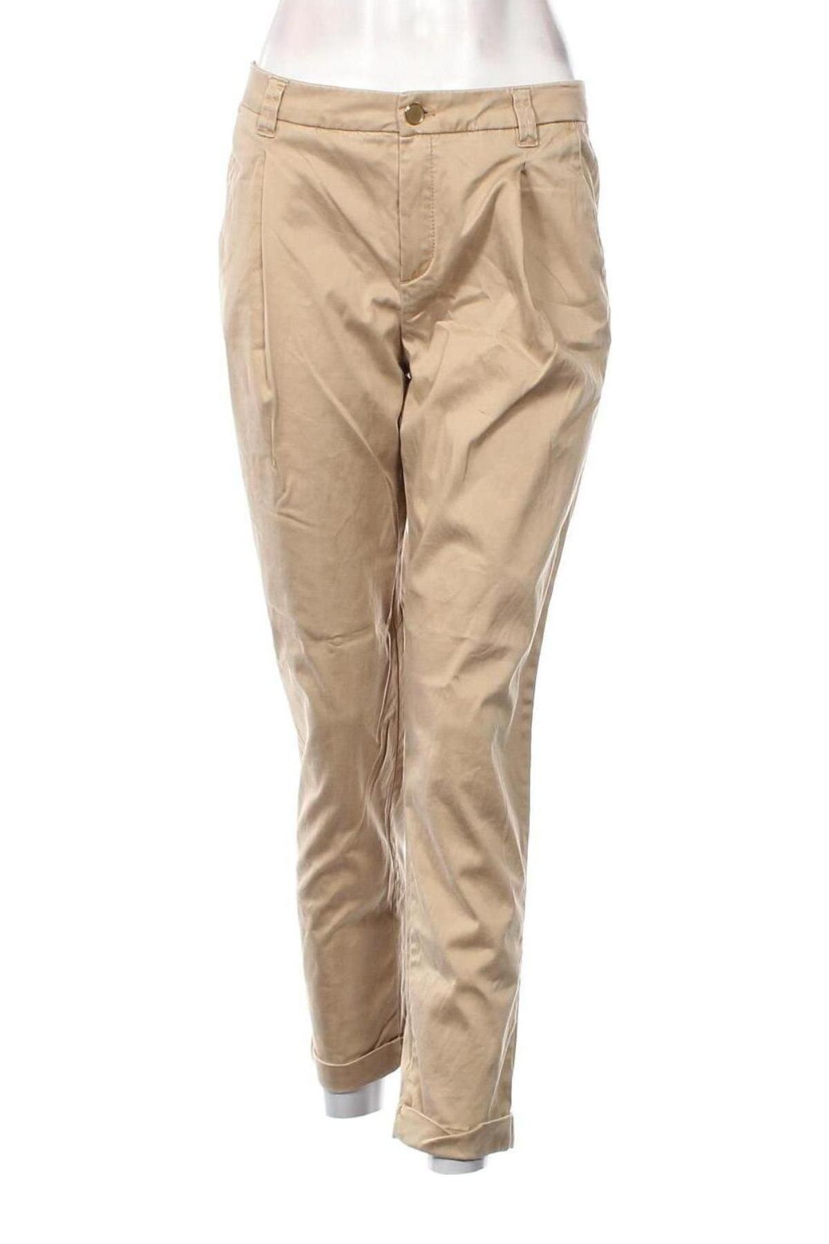 Pantaloni de femei Massimo Dutti, Mărime M, Culoare Bej, Preț 161,18 Lei