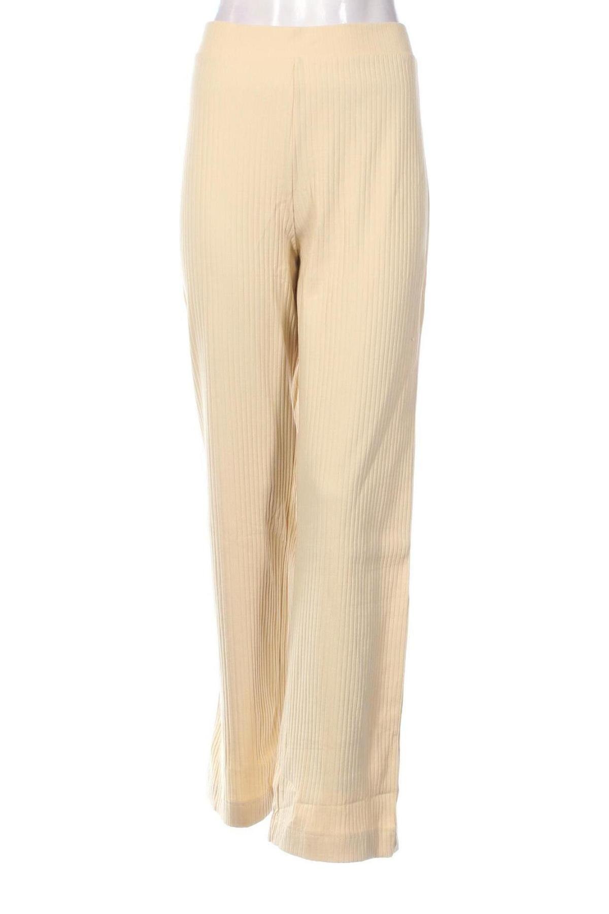 Γυναικείο παντελόνι Monki, Μέγεθος M, Χρώμα Κίτρινο, Τιμή 5,56 €