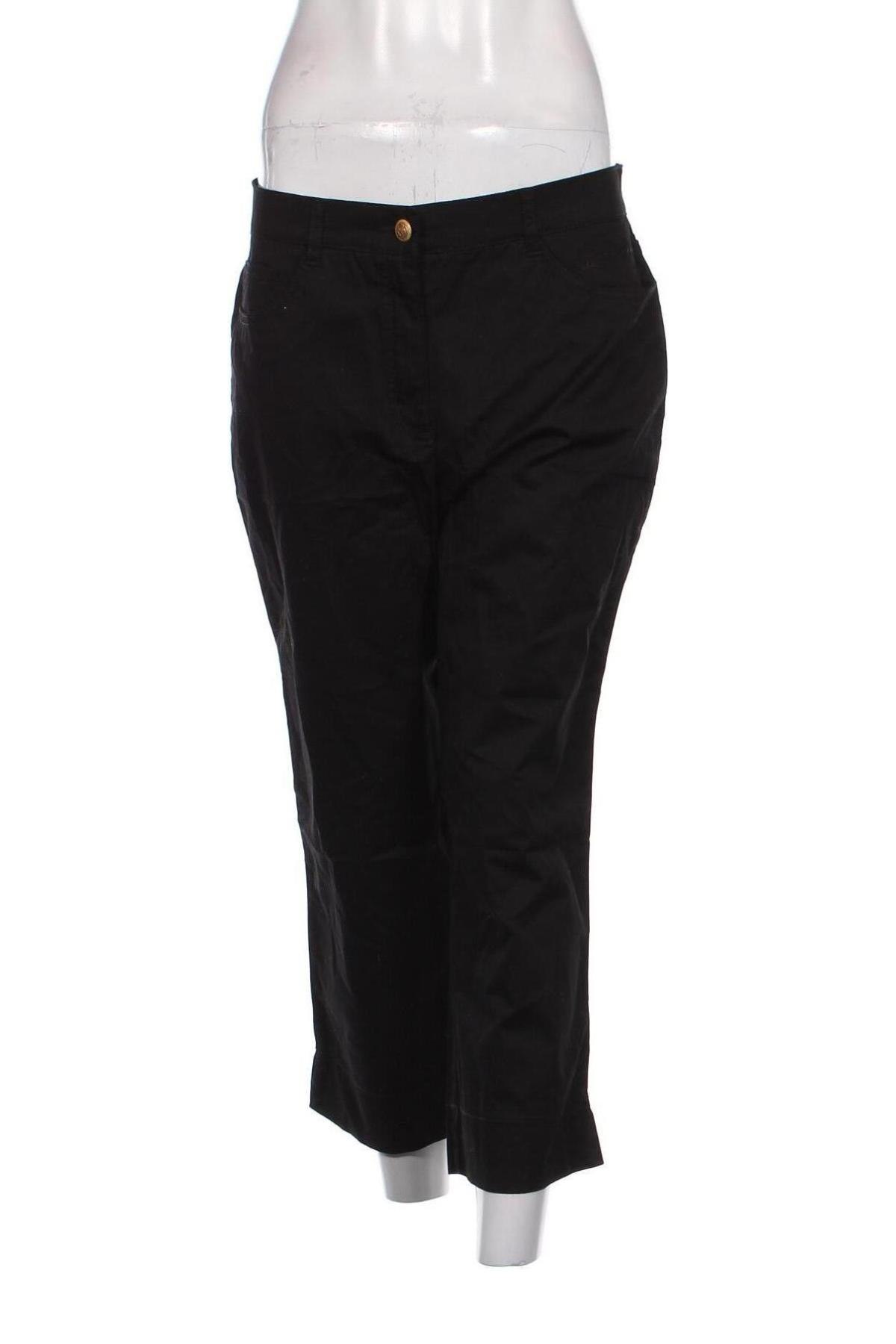 Дамски панталон Pompoos Design By Harald Gloockler, Размер M, Цвят Черен, Цена 6,37 лв.