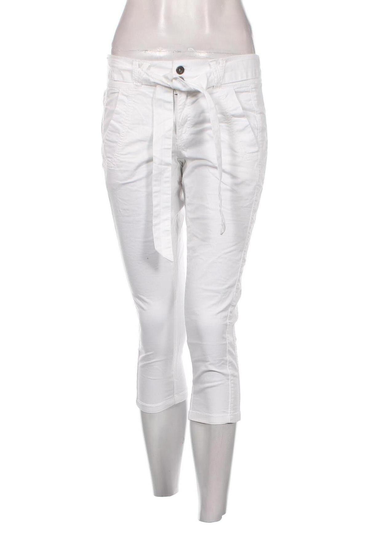 Pantaloni de femei Street One, Mărime S, Culoare Alb, Preț 28,62 Lei