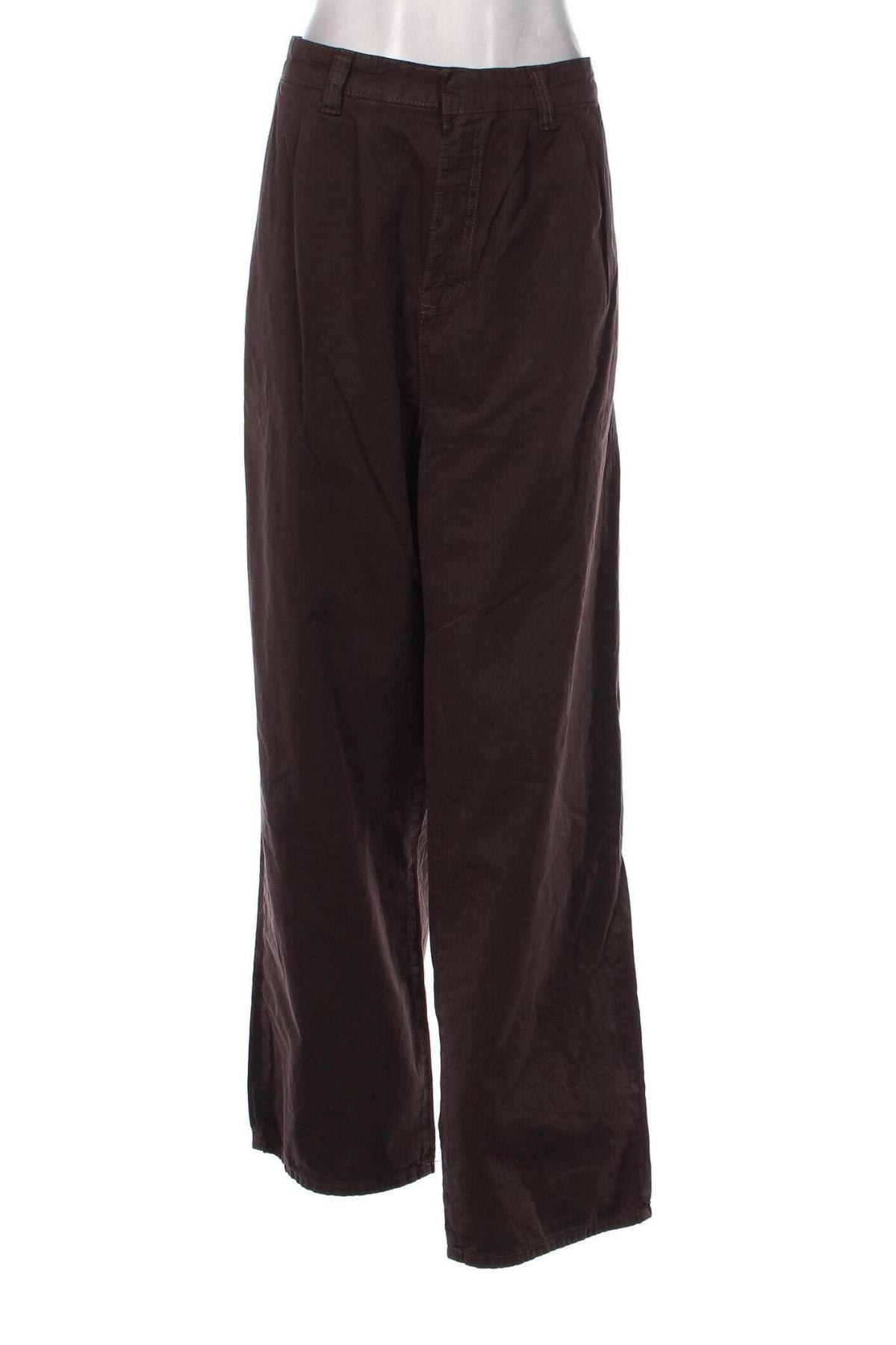 Pantaloni de femei Urban Outfitters, Mărime XXL, Culoare Maro, Preț 62,96 Lei