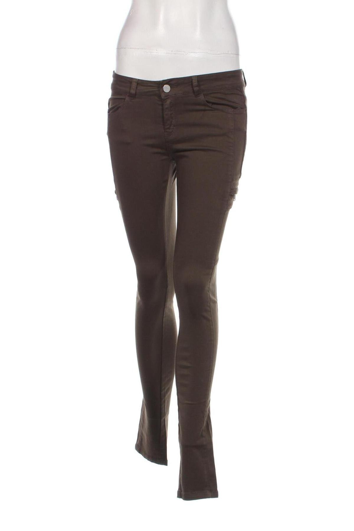 Pantaloni de femei ZAPA, Mărime S, Culoare Verde, Preț 628,29 Lei