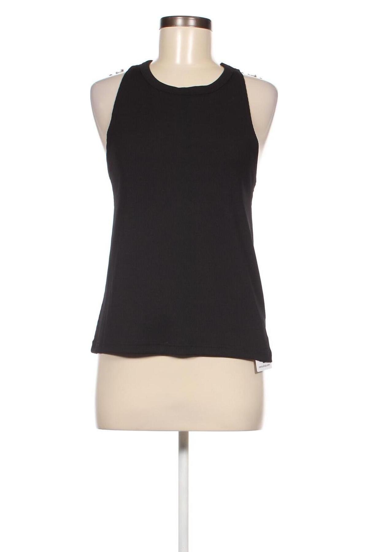Γυναικείο αμάνικο μπλουζάκι Blacc, Μέγεθος S, Χρώμα Μαύρο, Τιμή 3,25 €