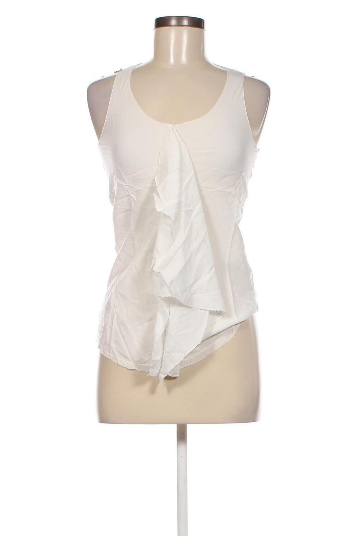 Γυναικείο αμάνικο μπλουζάκι Diesel, Μέγεθος XXS, Χρώμα Λευκό, Τιμή 10,52 €