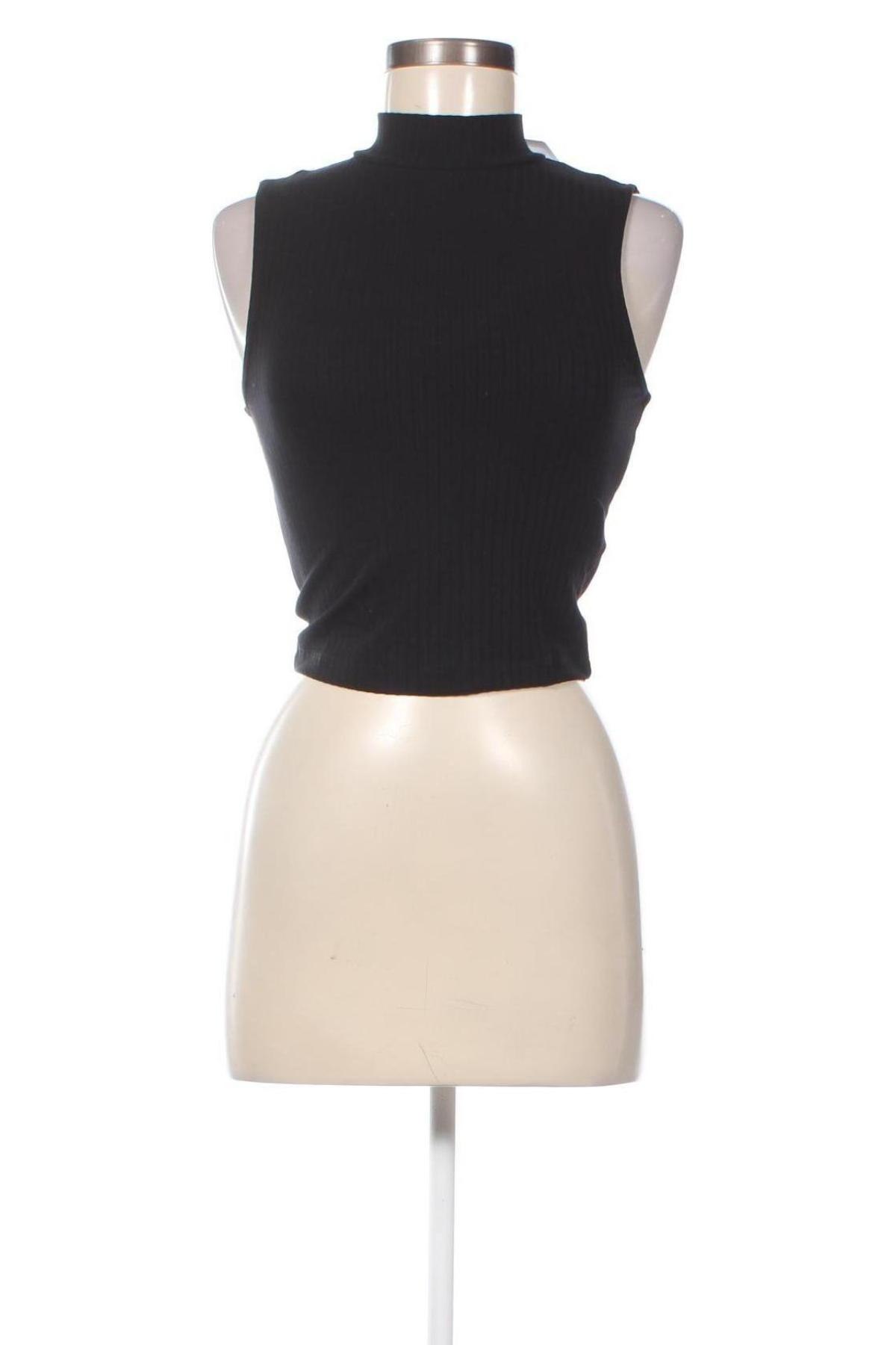 Γυναικείο αμάνικο μπλουζάκι Edited, Μέγεθος M, Χρώμα Μαύρο, Τιμή 2,69 €