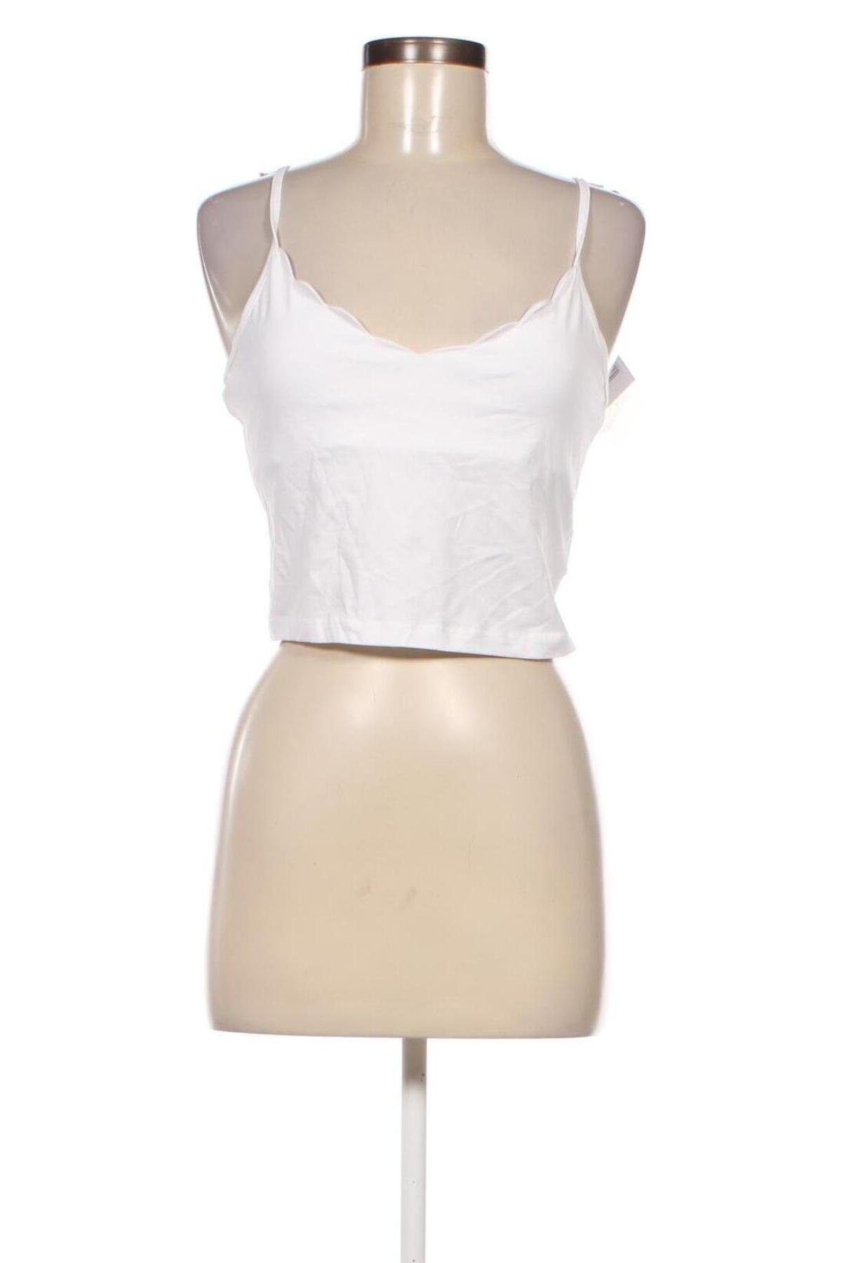 Γυναικείο αμάνικο μπλουζάκι Even&Odd, Μέγεθος M, Χρώμα Λευκό, Τιμή 4,22 €