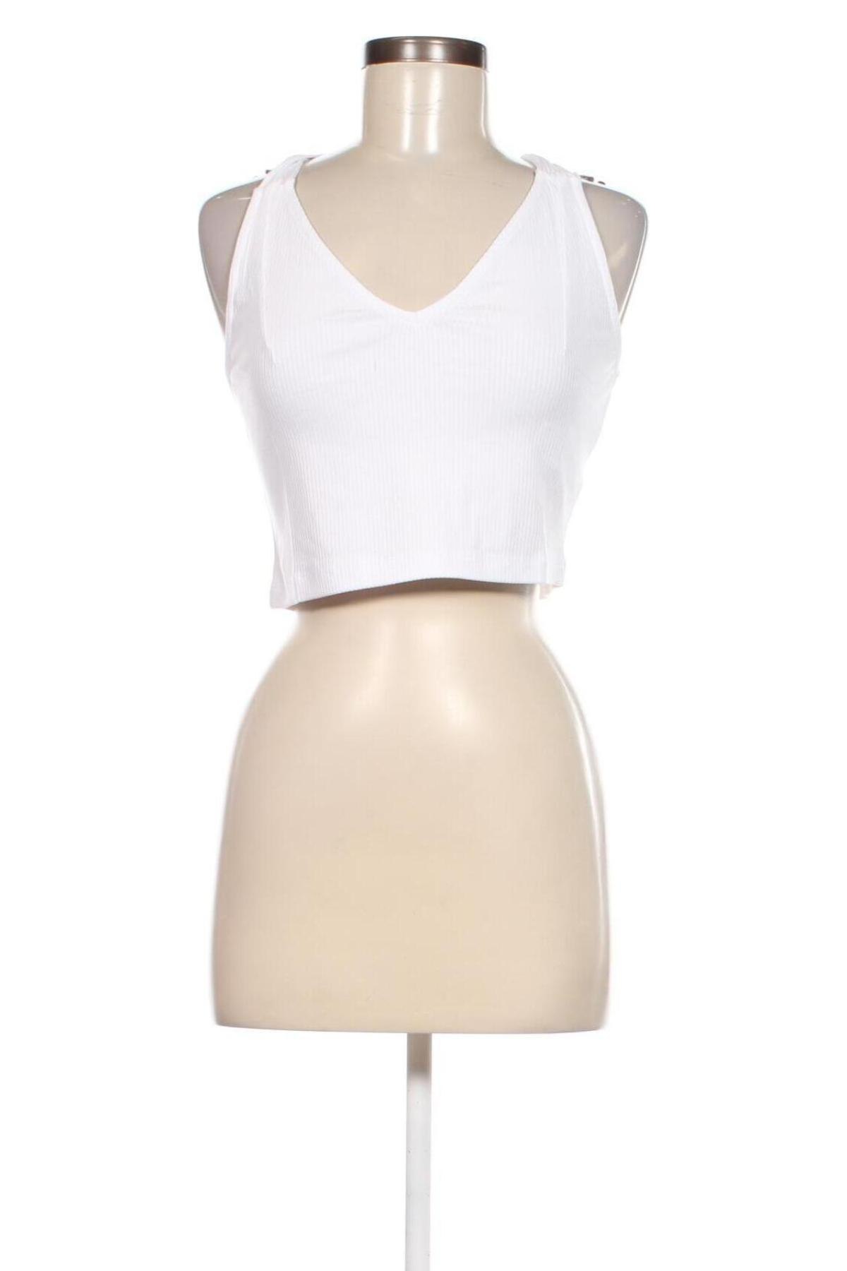 Γυναικείο αμάνικο μπλουζάκι Even&Odd, Μέγεθος L, Χρώμα Λευκό, Τιμή 2,81 €
