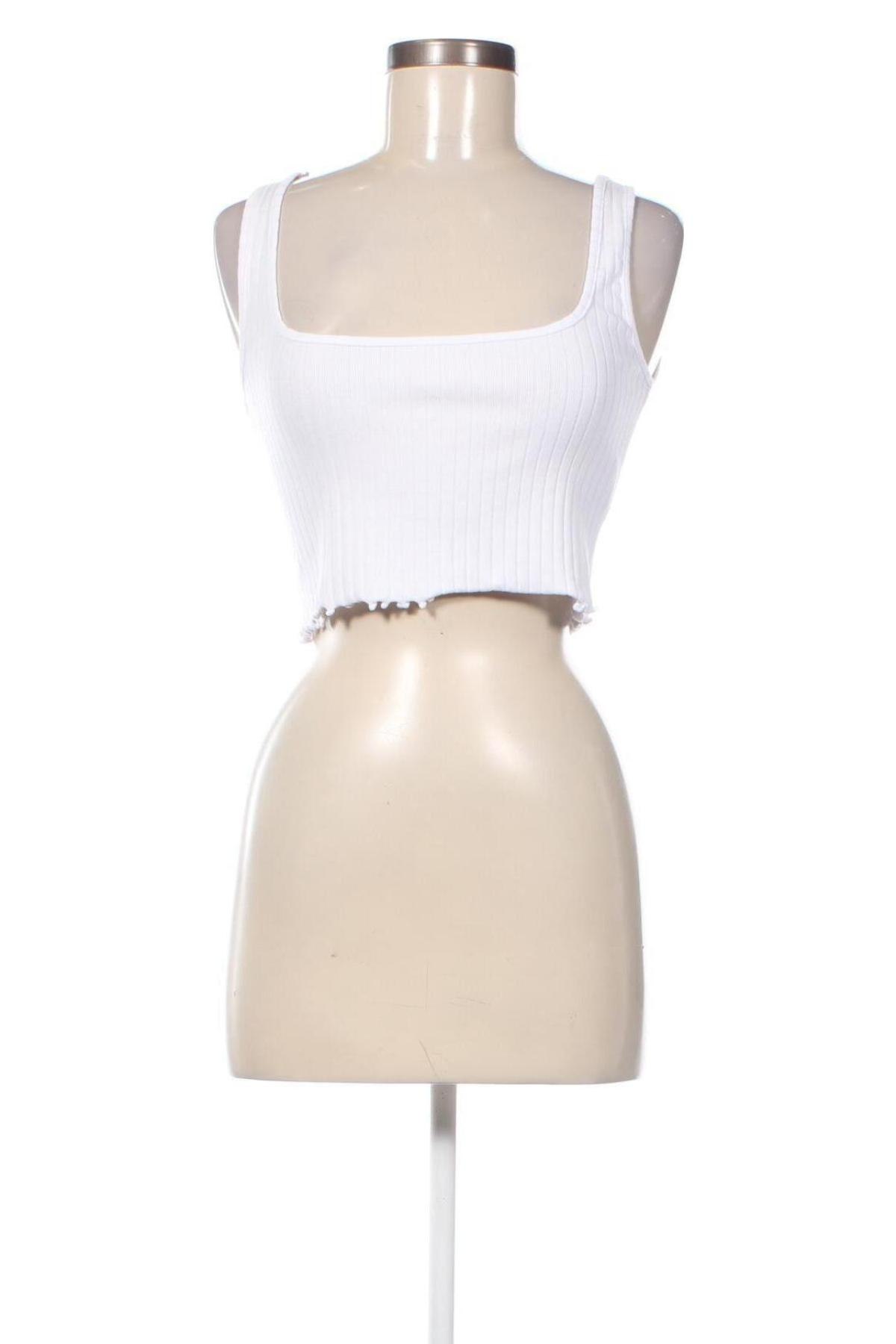 Γυναικείο αμάνικο μπλουζάκι Even&Odd, Μέγεθος S, Χρώμα Λευκό, Τιμή 2,81 €