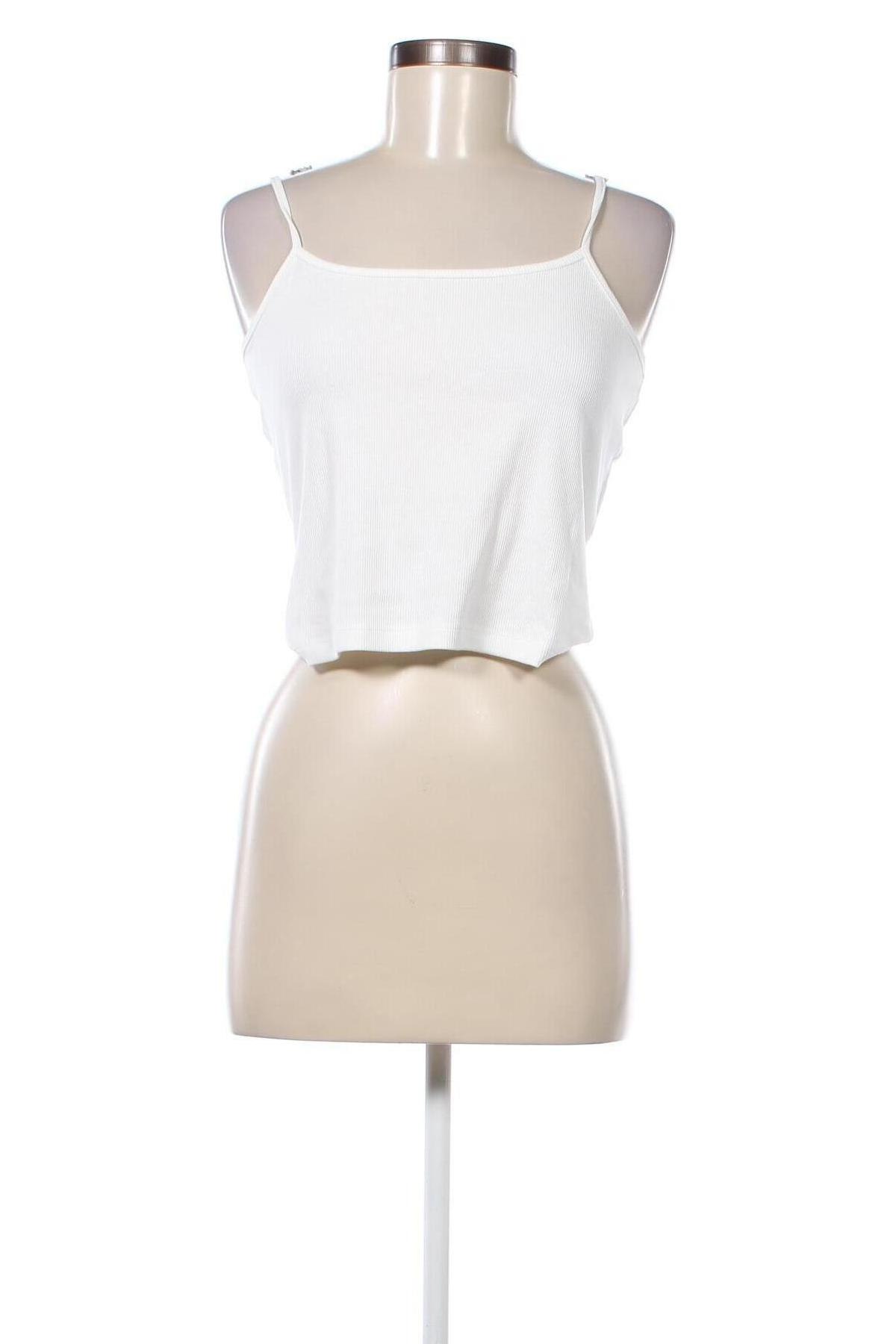 Γυναικείο αμάνικο μπλουζάκι Even&Odd, Μέγεθος L, Χρώμα Λευκό, Τιμή 2,71 €