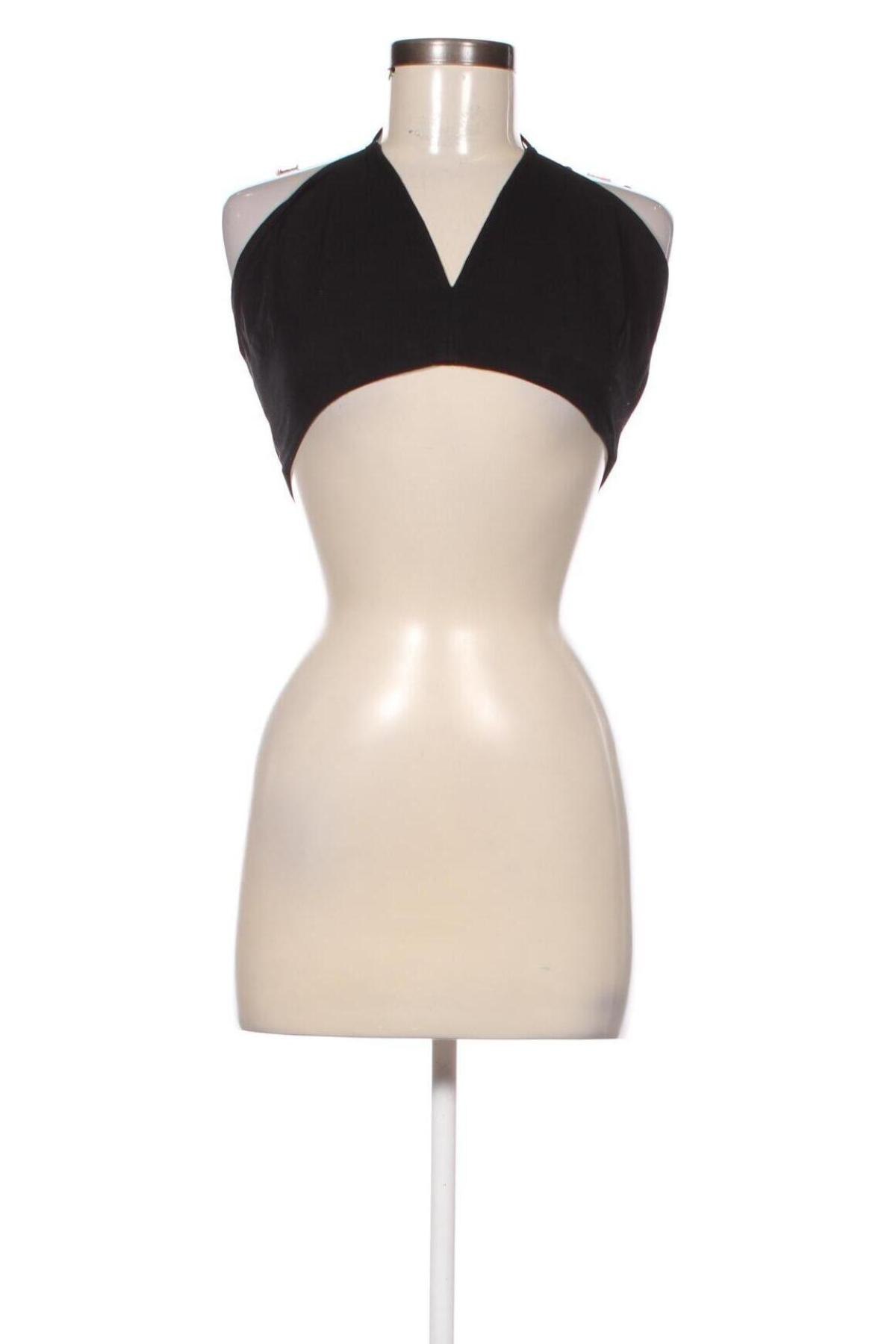 Γυναικείο αμάνικο μπλουζάκι NA-KD, Μέγεθος M, Χρώμα Μαύρο, Τιμή 3,29 €