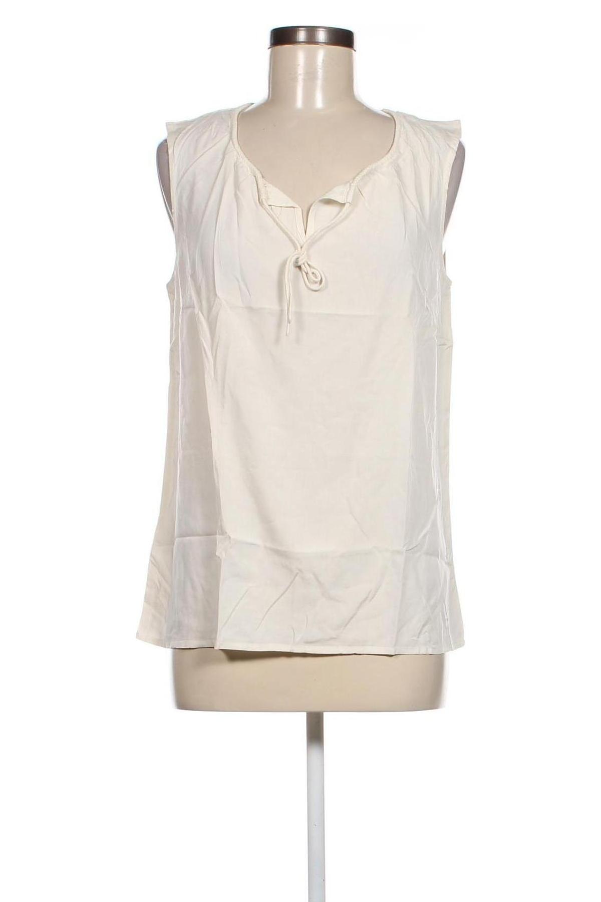 Γυναικείο αμάνικο μπλουζάκι Re.draft, Μέγεθος XS, Χρώμα Εκρού, Τιμή 14,95 €