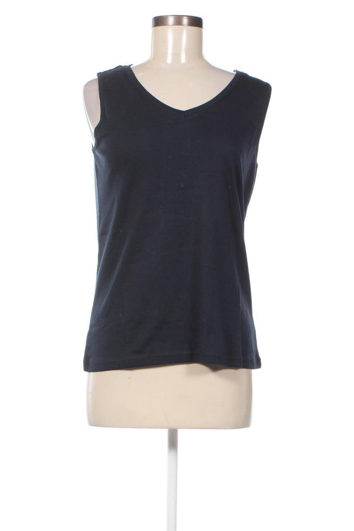 Γυναικείο αμάνικο μπλουζάκι Signature, Μέγεθος L, Χρώμα Μπλέ, Τιμή 10,82 €