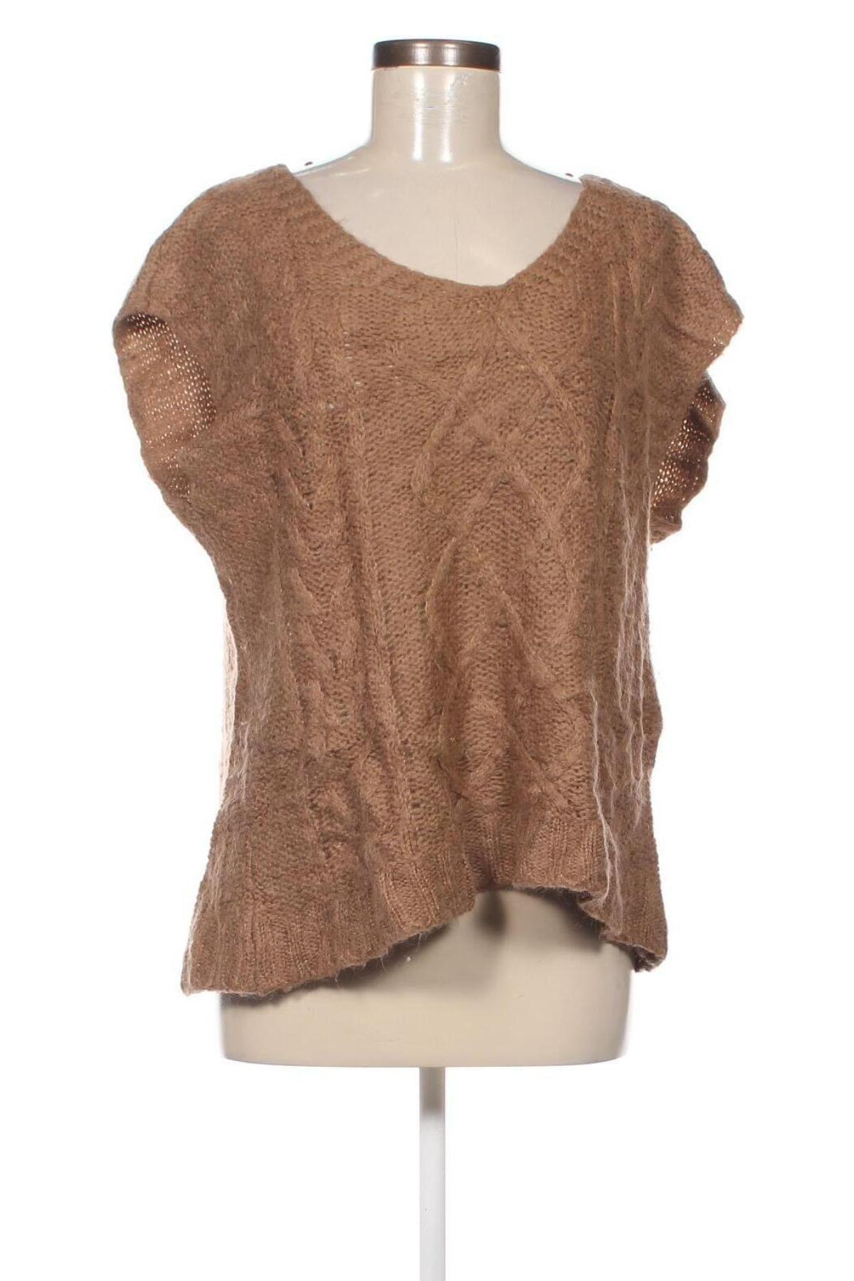 Damenpullover, Größe L, Farbe Beige, Preis 2,22 €