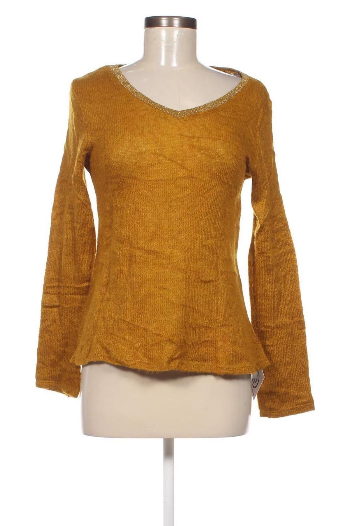 Γυναικείο πουλόβερ, Μέγεθος M, Χρώμα Κίτρινο, Τιμή 1,61 €