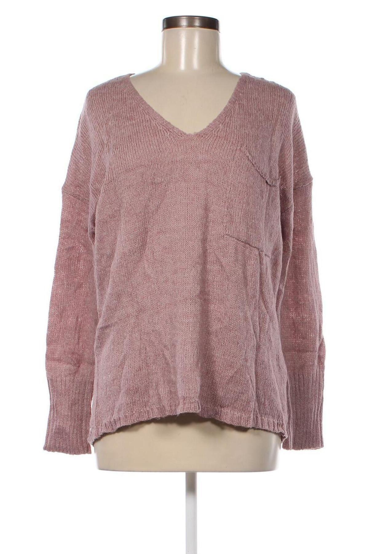 Damenpullover Amisu, Größe M, Farbe Aschrosa, Preis 2,22 €