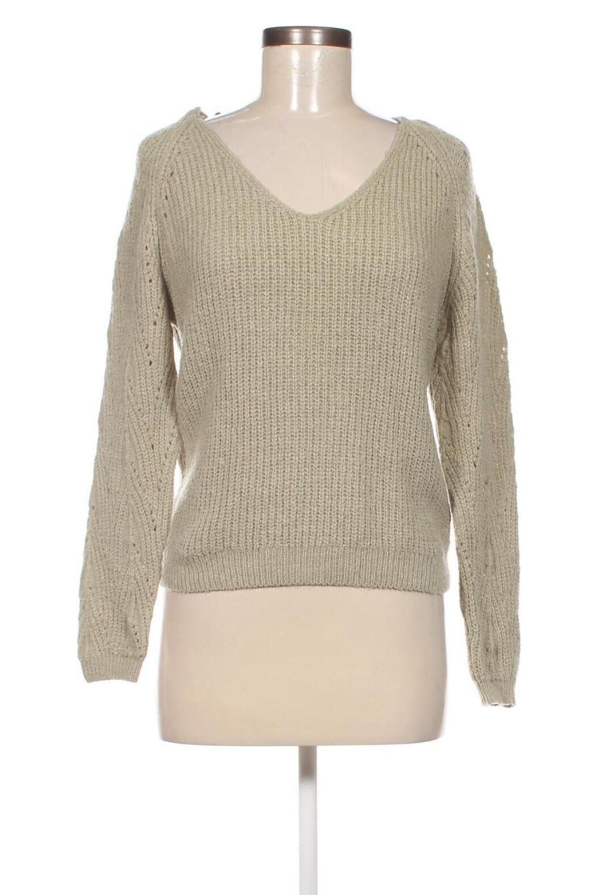 Дамски пуловер B.Young, Размер XS, Цвят Зелен, Цена 12,92 лв.