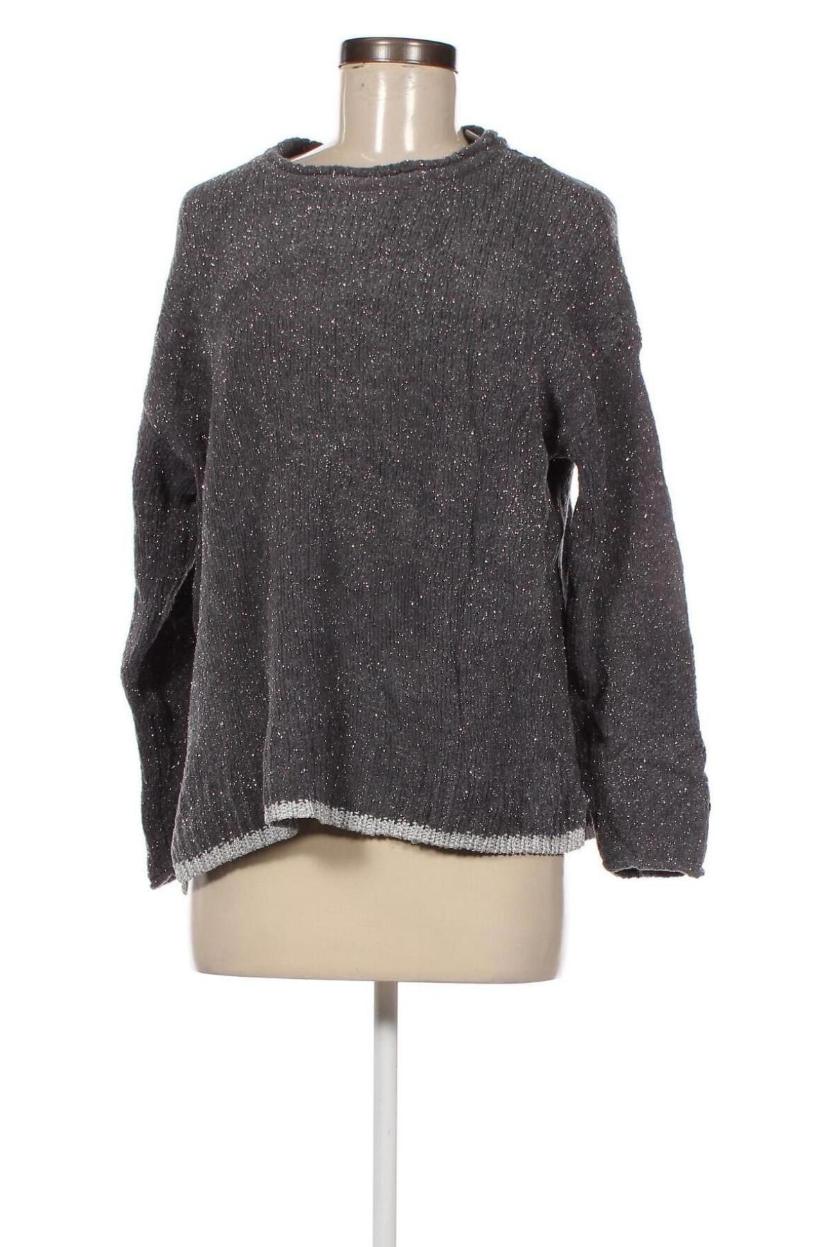 Damenpullover Canda, Größe M, Farbe Grau, Preis 2,22 €