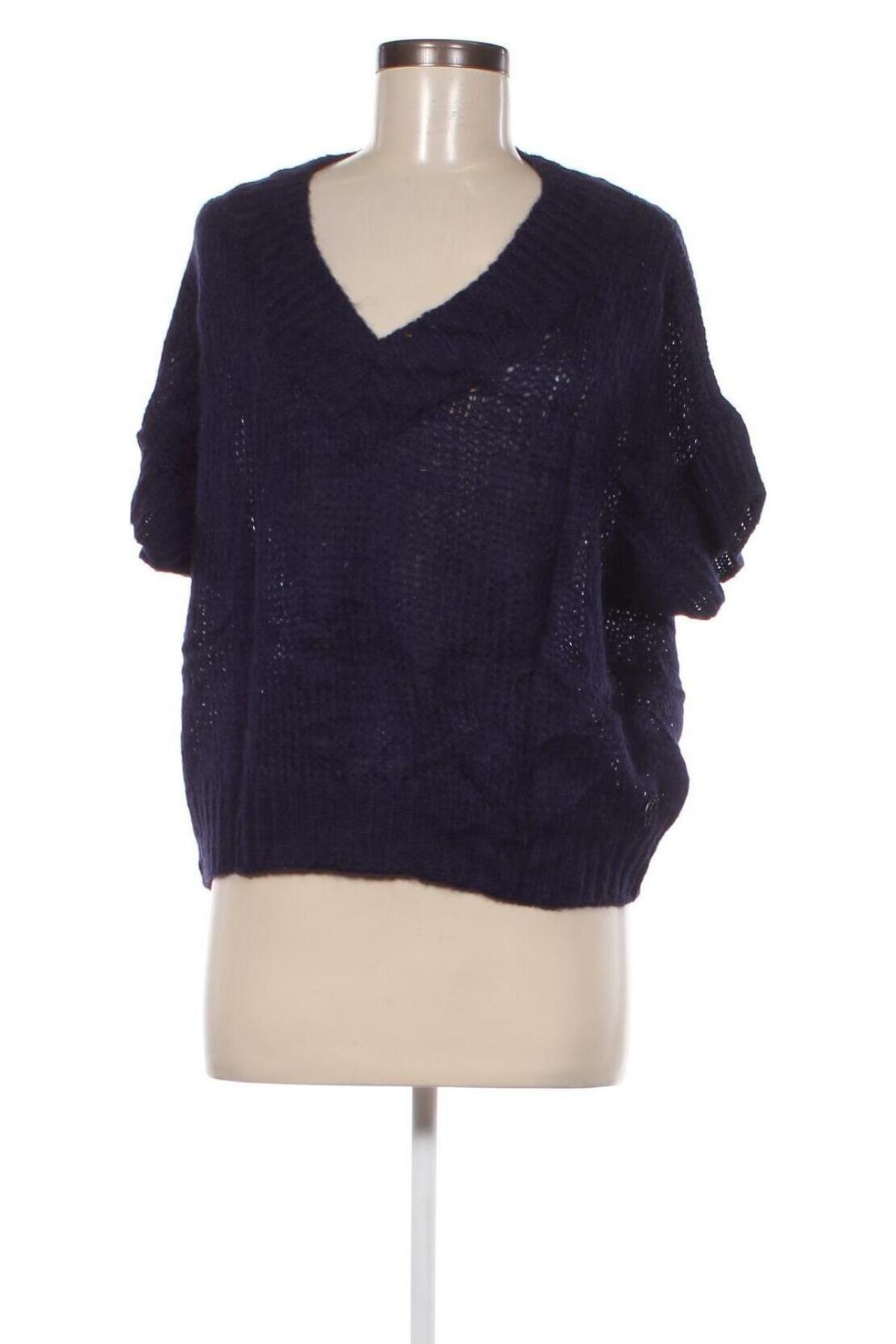 Γυναικείο πουλόβερ Dame Blanche, Μέγεθος S, Χρώμα Μπλέ, Τιμή 9,53 €
