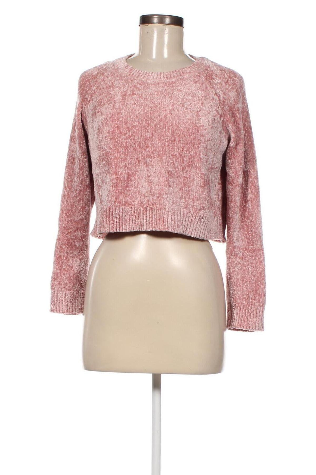 Дамски пуловер Forever 21, Размер L, Цвят Розов, Цена 6,40 лв.