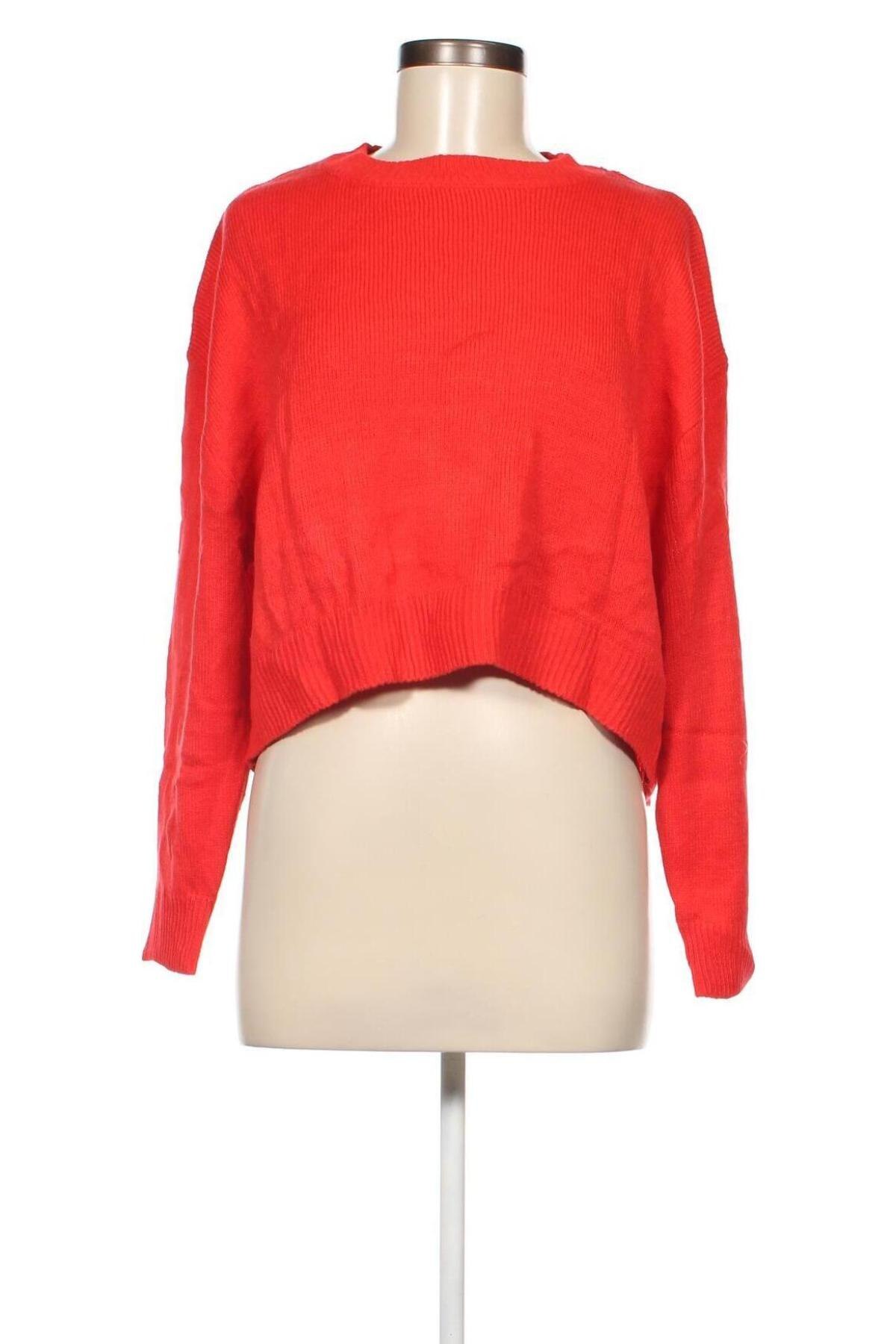 Γυναικείο πουλόβερ H&M Divided, Μέγεθος M, Χρώμα Κόκκινο, Τιμή 2,51 €