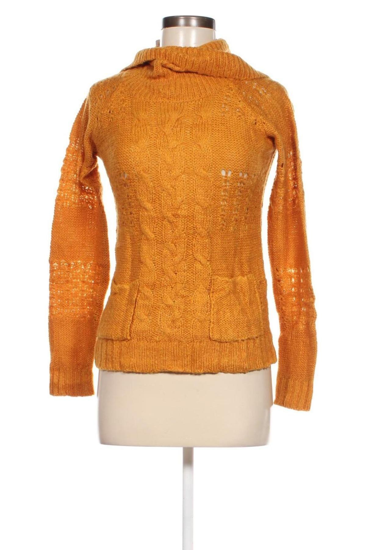 Γυναικείο πουλόβερ Kiska & Kiska, Μέγεθος S, Χρώμα Κίτρινο, Τιμή 2,37 €