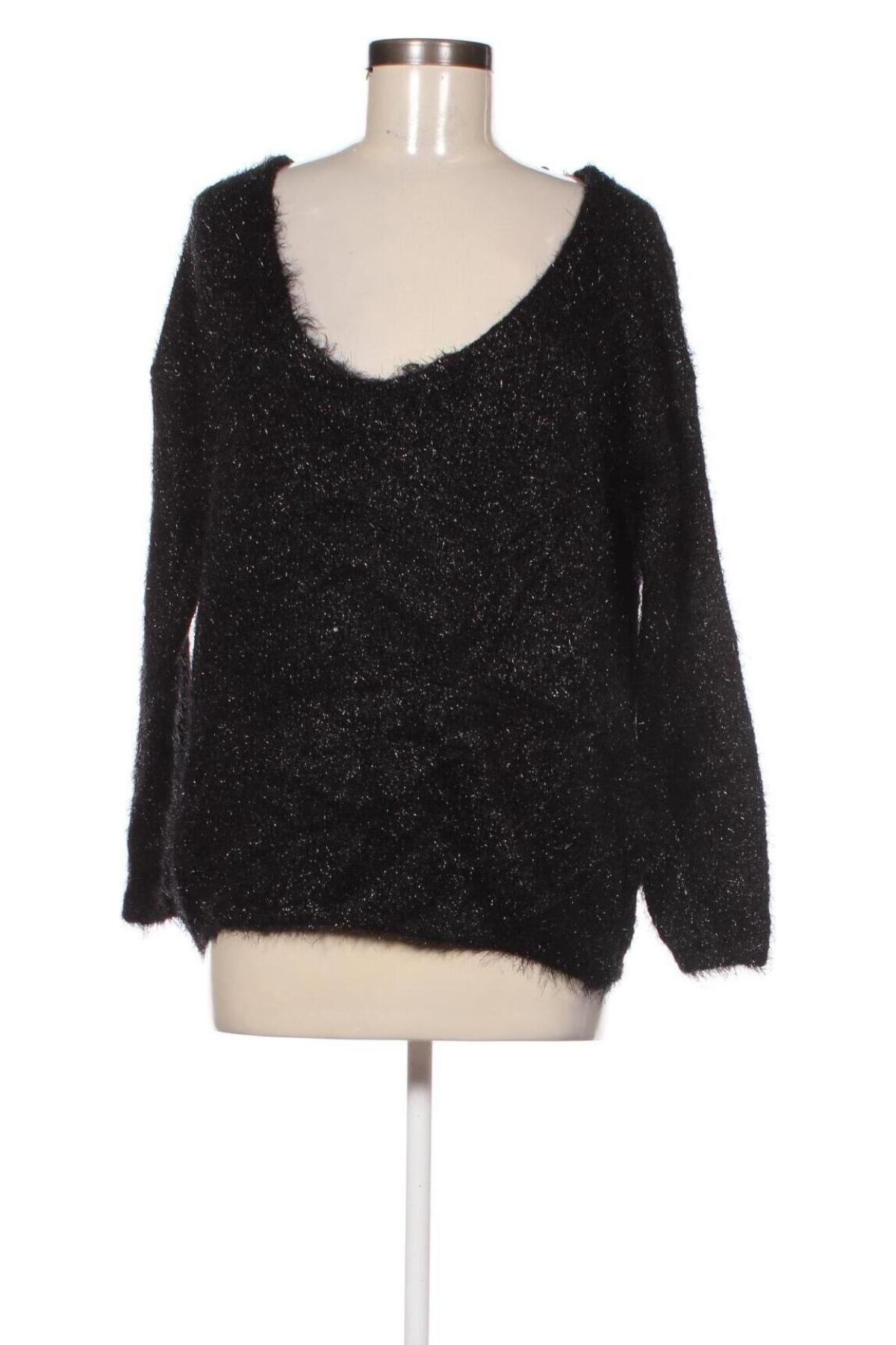 Γυναικείο πουλόβερ Lauren Vidal, Μέγεθος M, Χρώμα Μαύρο, Τιμή 23,81 €