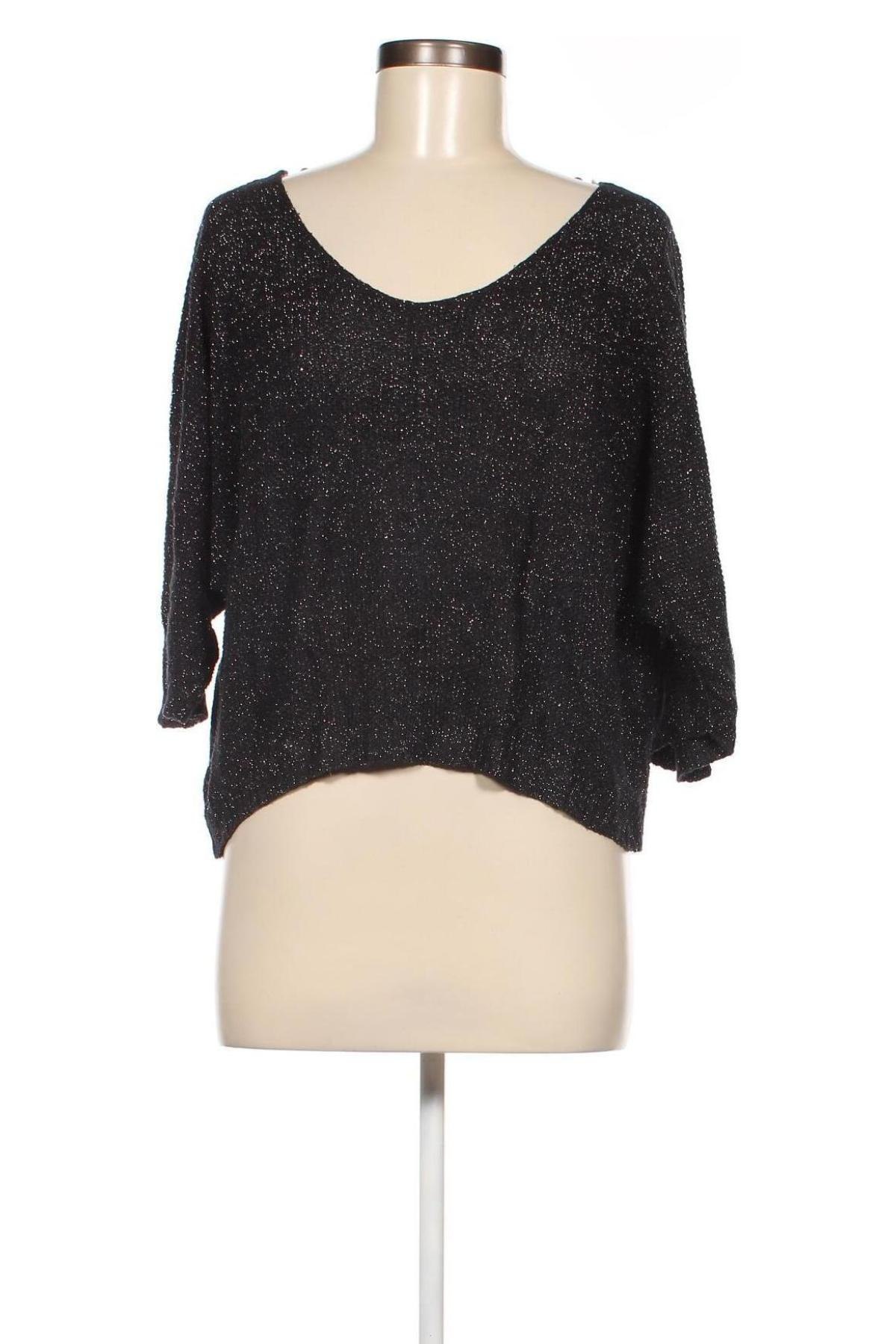 Дамски пуловер Made In Italy, Размер S, Цвят Черен, Цена 4,35 лв.
