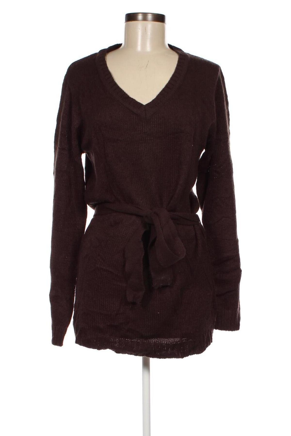 Γυναικείο πουλόβερ Okay, Μέγεθος L, Χρώμα Καφέ, Τιμή 2,51 €