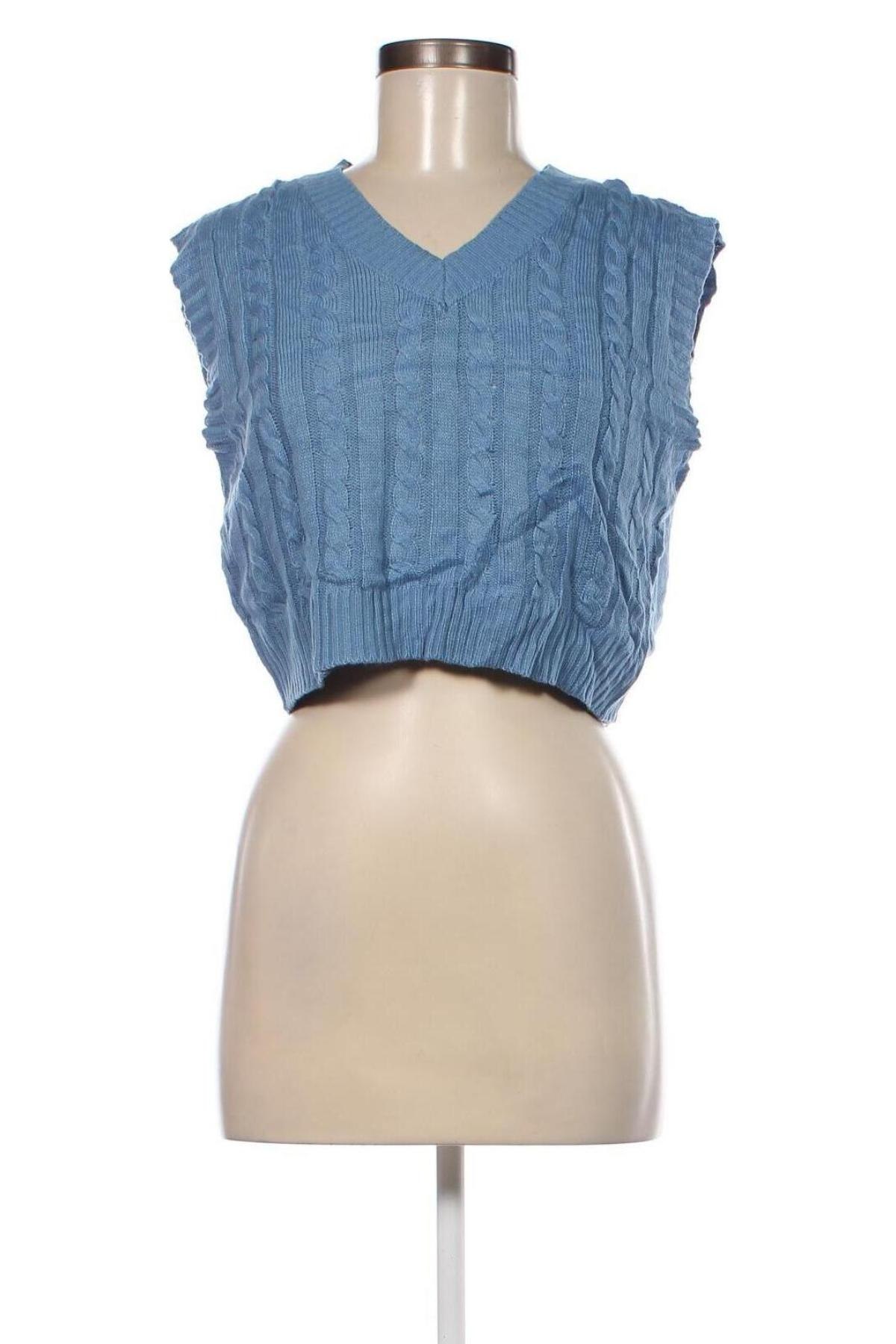 Pulover de femei SHEIN, Mărime L, Culoare Albastru, Preț 13,35 Lei