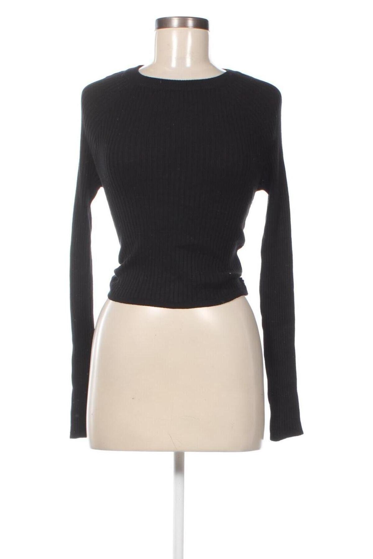 Дамски пуловер Sinsay, Размер M, Цвят Черен, Цена 8,74 лв.