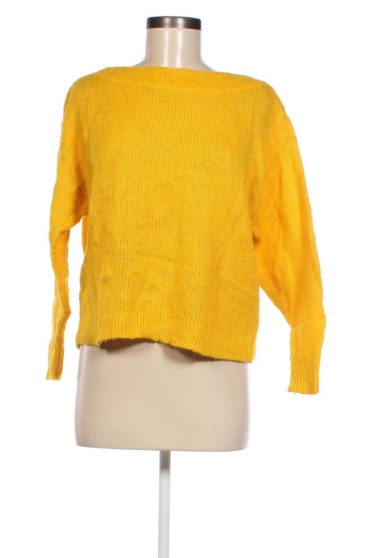 Дамски пуловер VILA, Размер M, Цвят Жълт, Цена 5,00 лв.